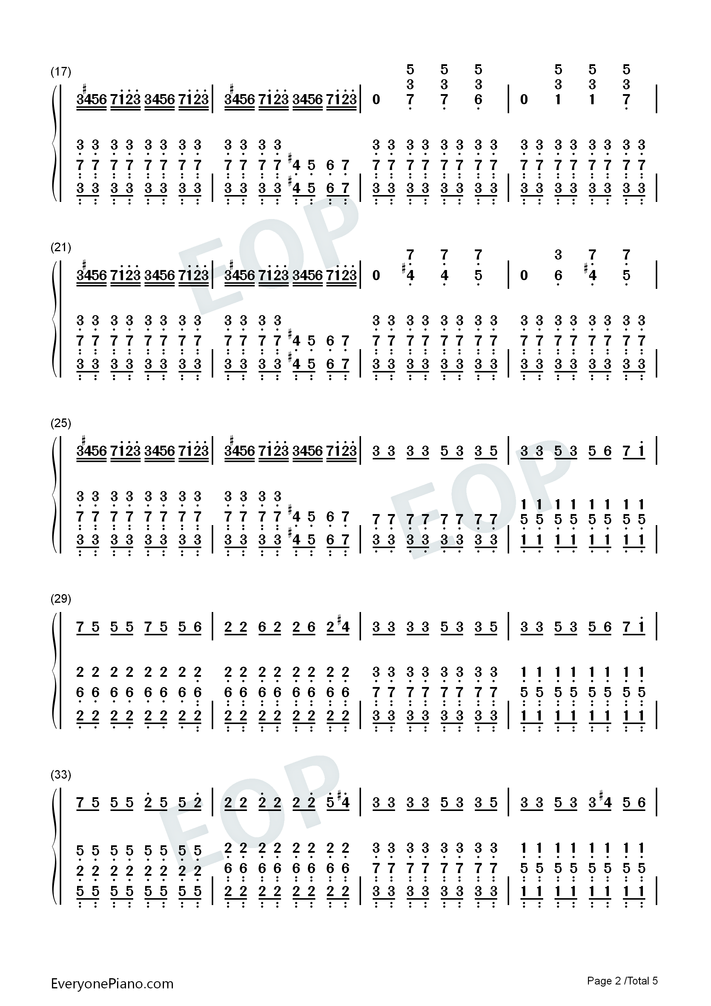 Strength_of_a_Thousand_Men钢琴简谱_Two_Steps_from_Hell演唱