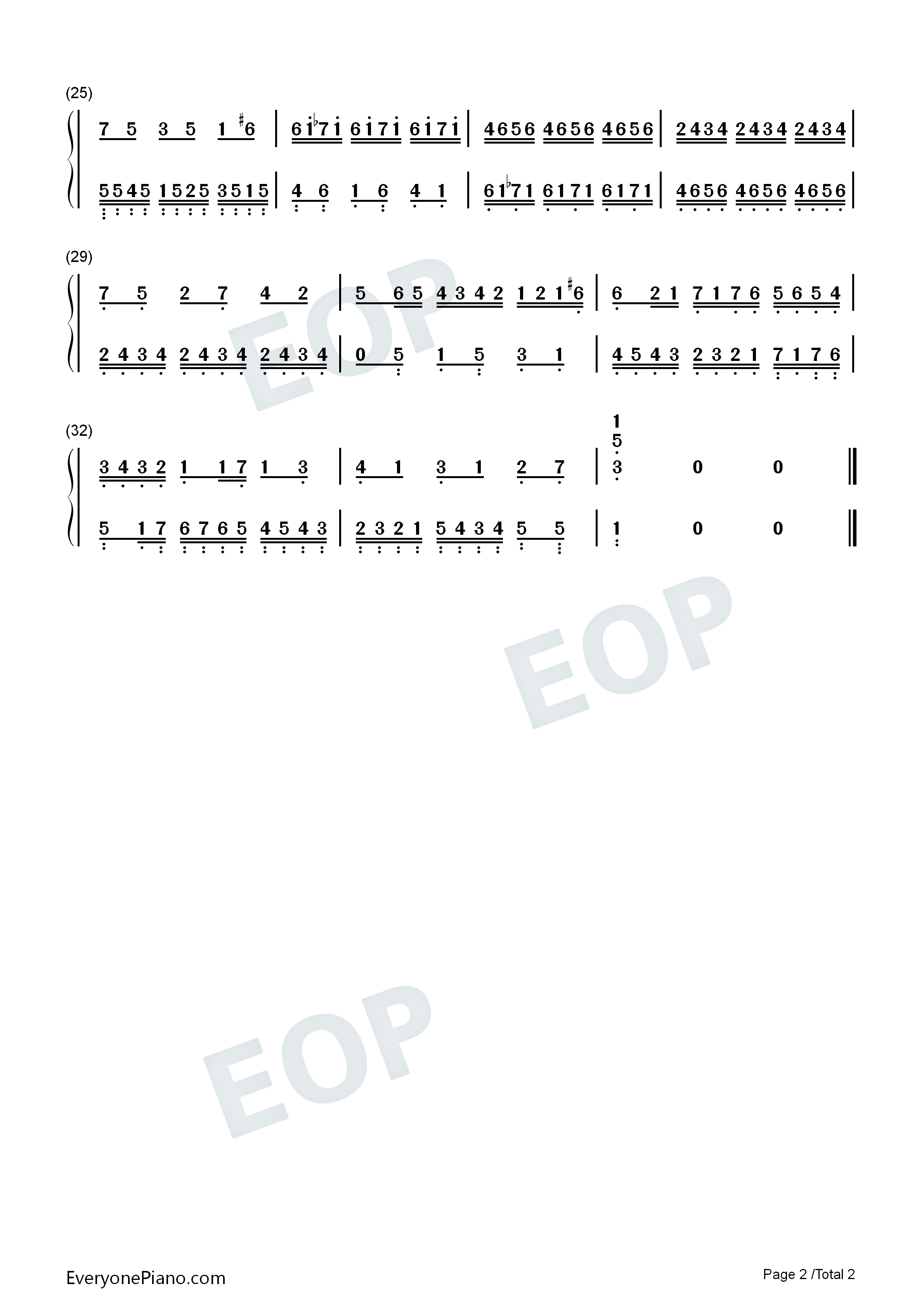二部创意曲钢琴简谱_巴赫演唱