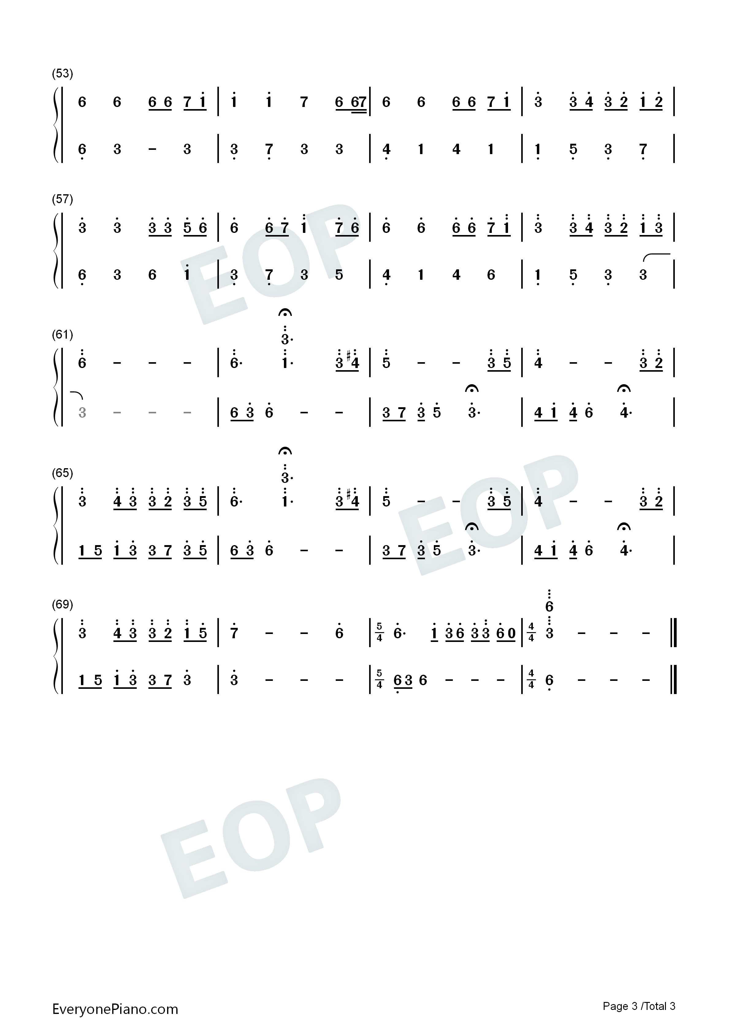Its_Hard_To_Say_Goodbye钢琴简谱_Michael_Ortega演唱
