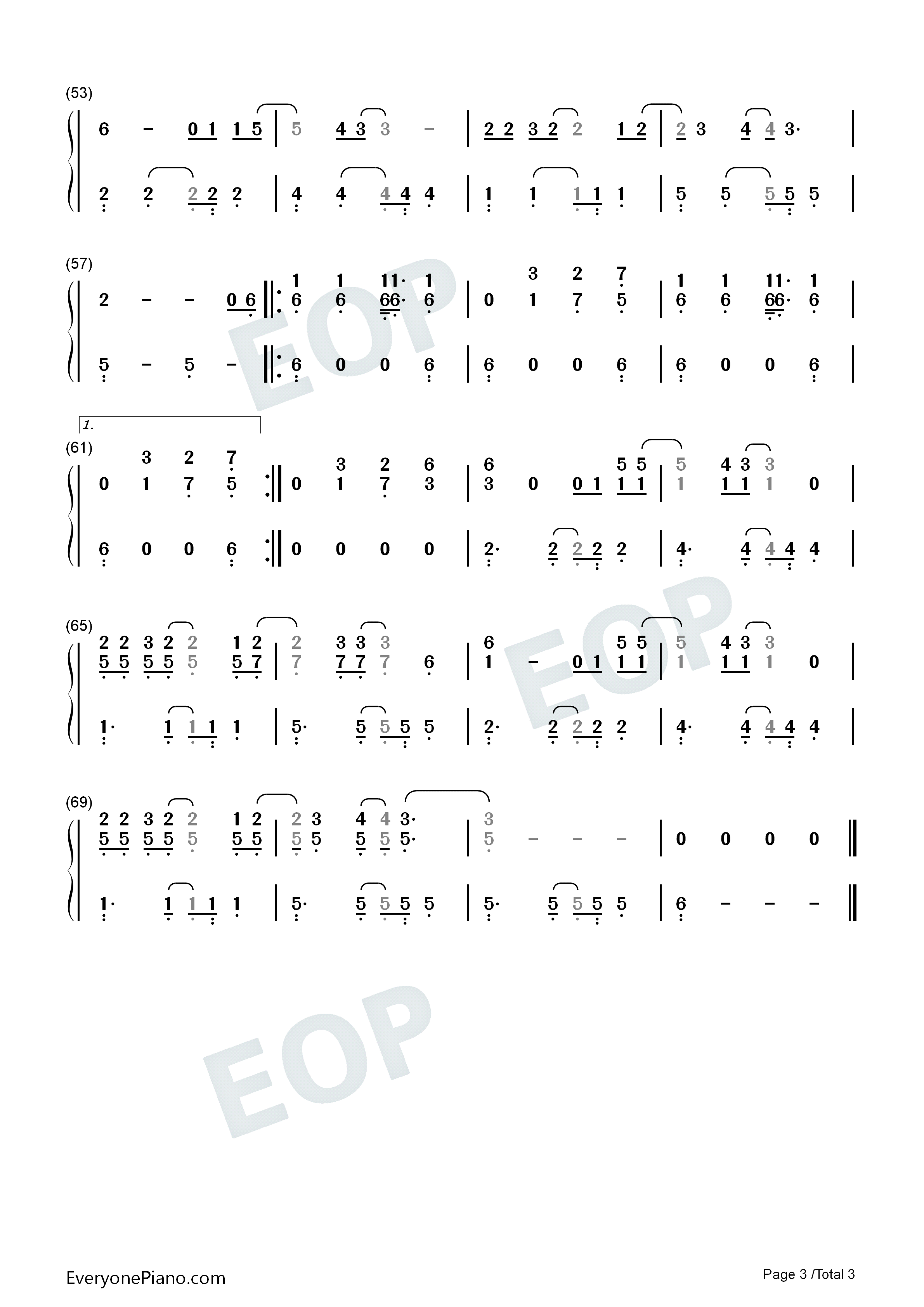 Lost钢琴简谱_Linkin_Park演唱