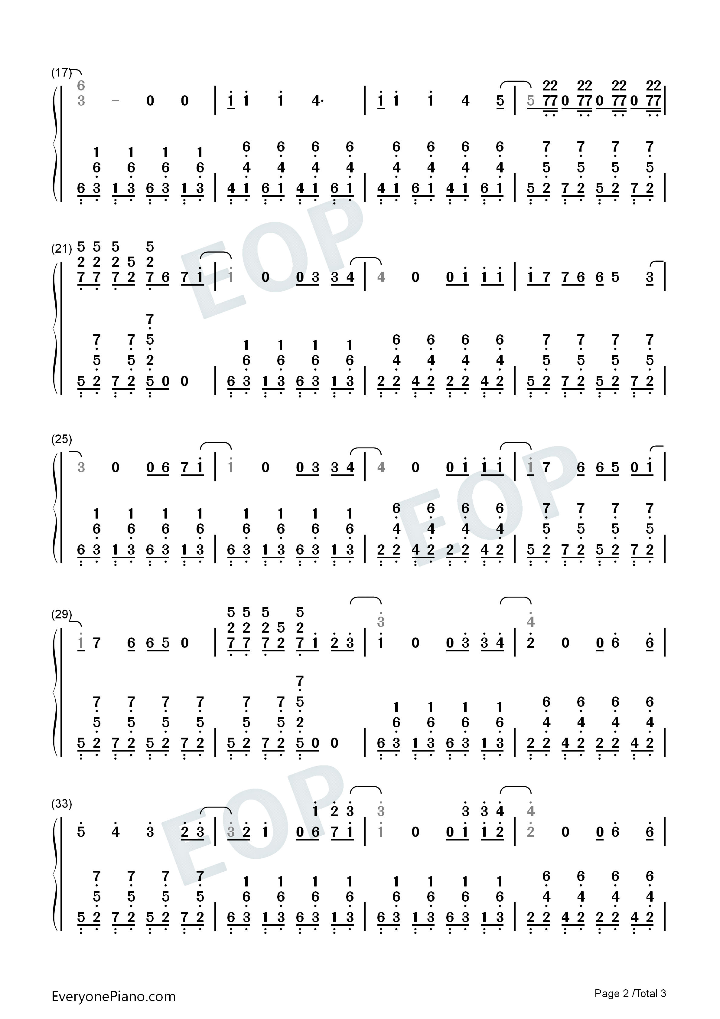 You_Are_My_Heart_You_Are_My_Soul钢琴简谱_Modern_Talking演唱