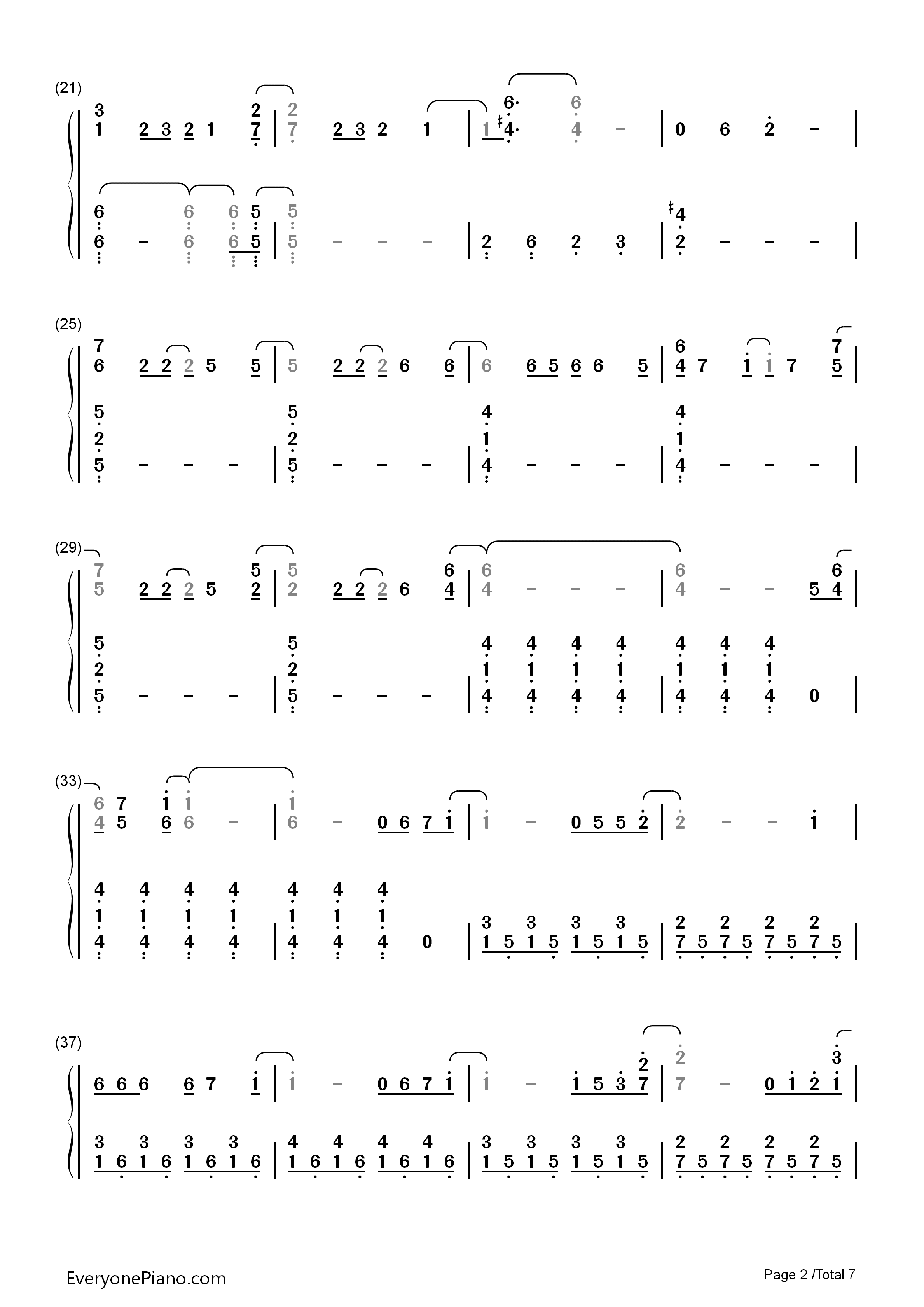let_it_go简单版钢琴简谱_Idina_Menzel演唱