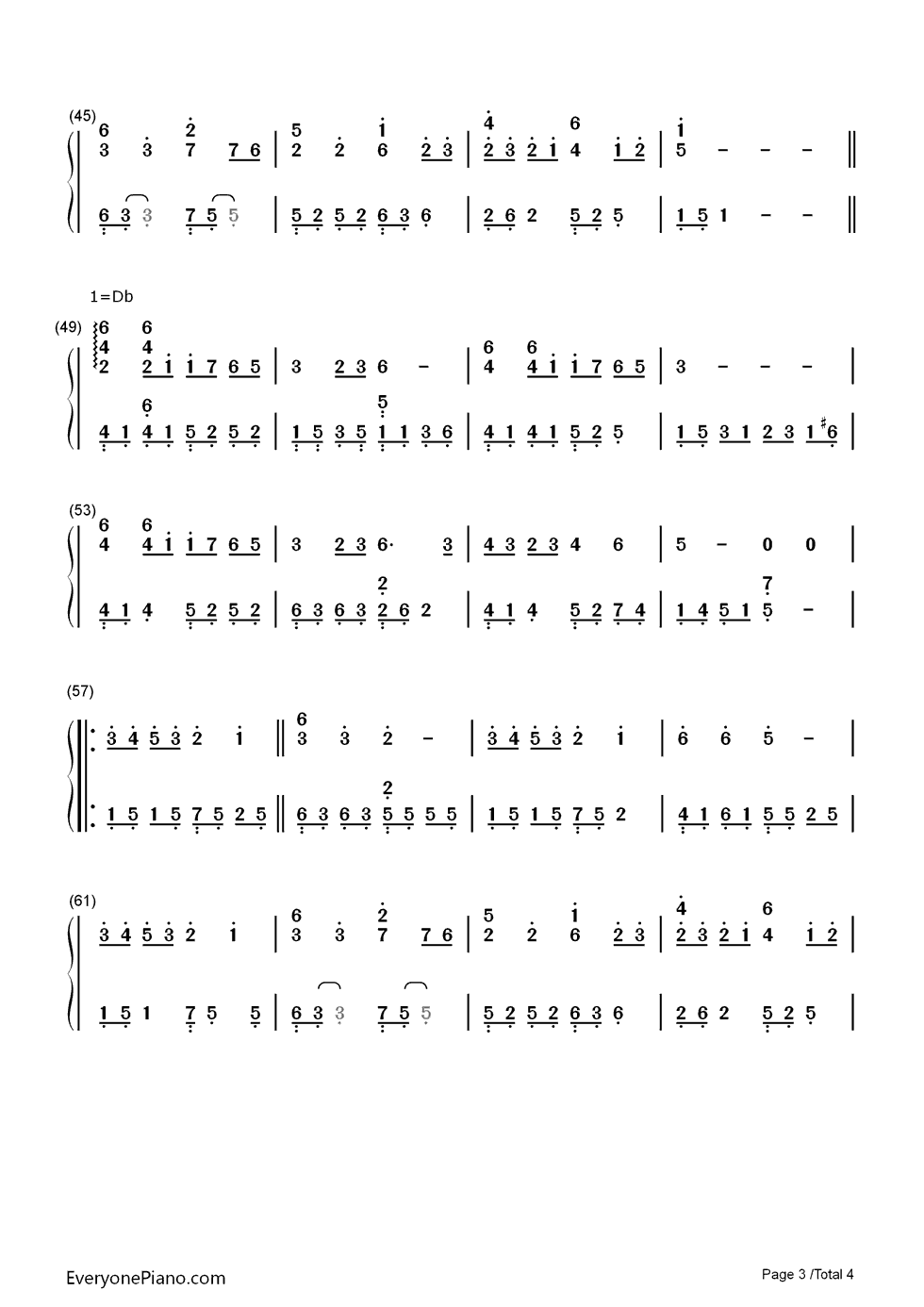 雪之梦钢琴简谱_班得瑞__Bandari演唱