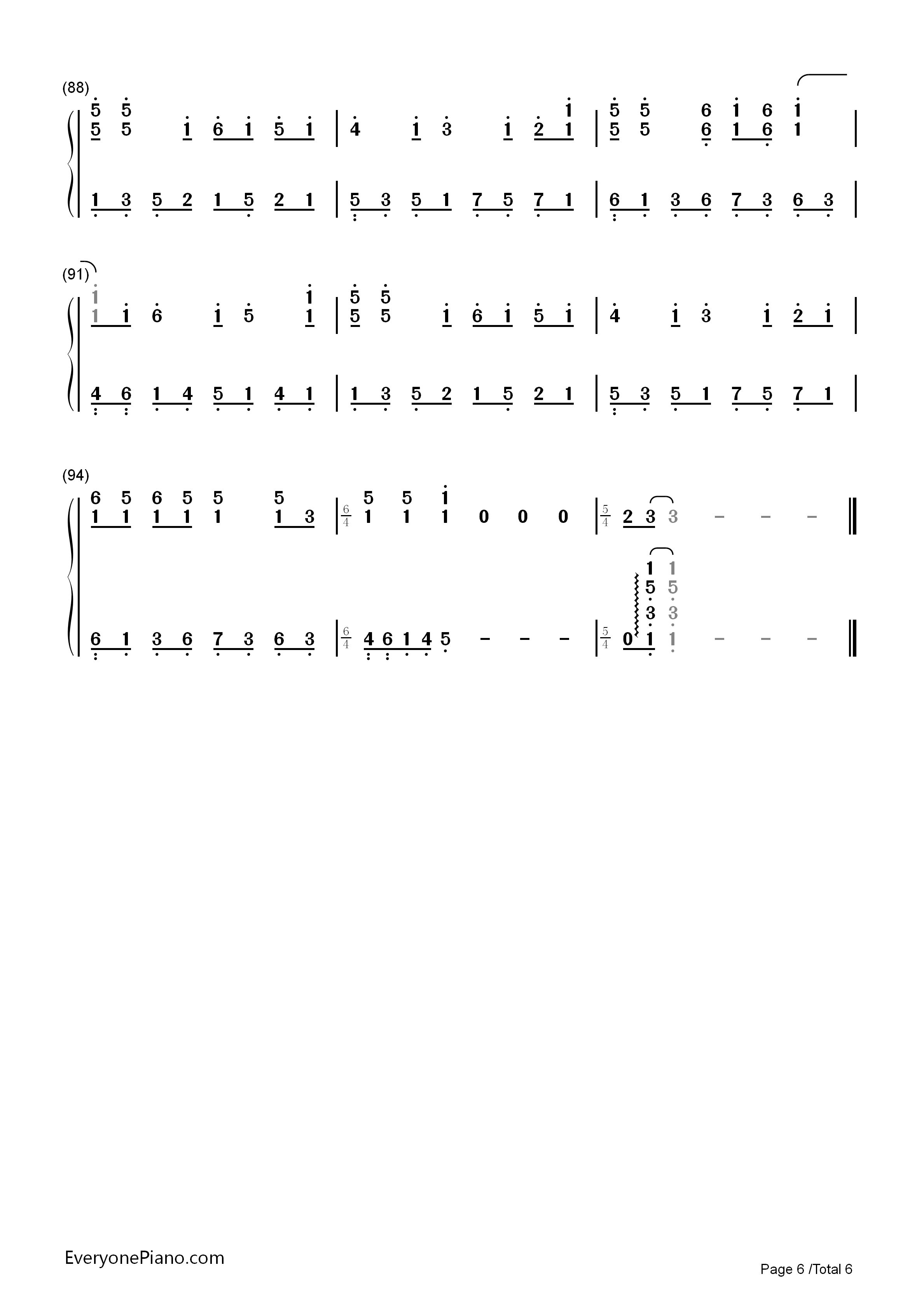 Apologize致歉钢琴简谱_OneRepublic演唱