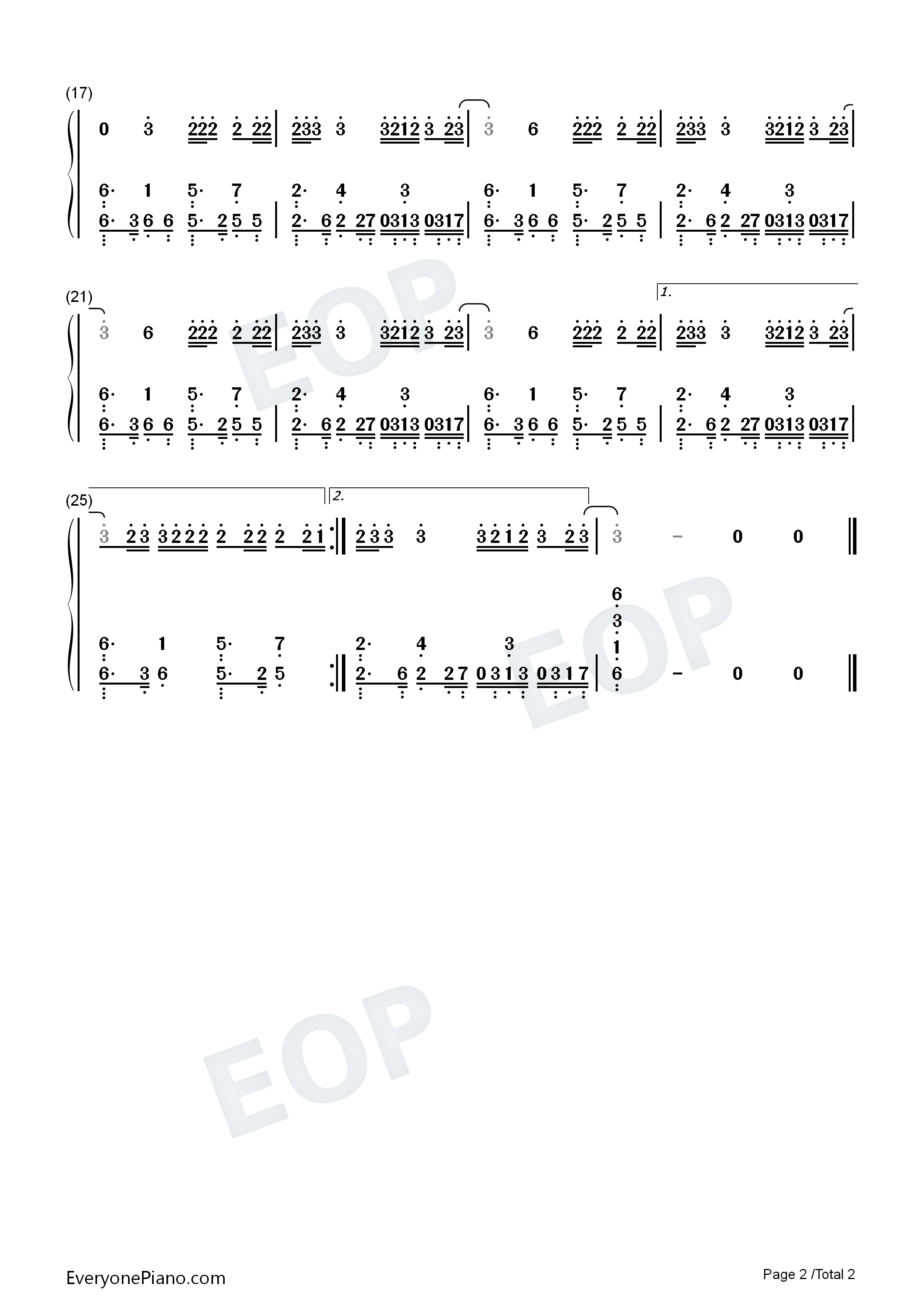 Flicker钢琴简谱_ENHYPEN演唱