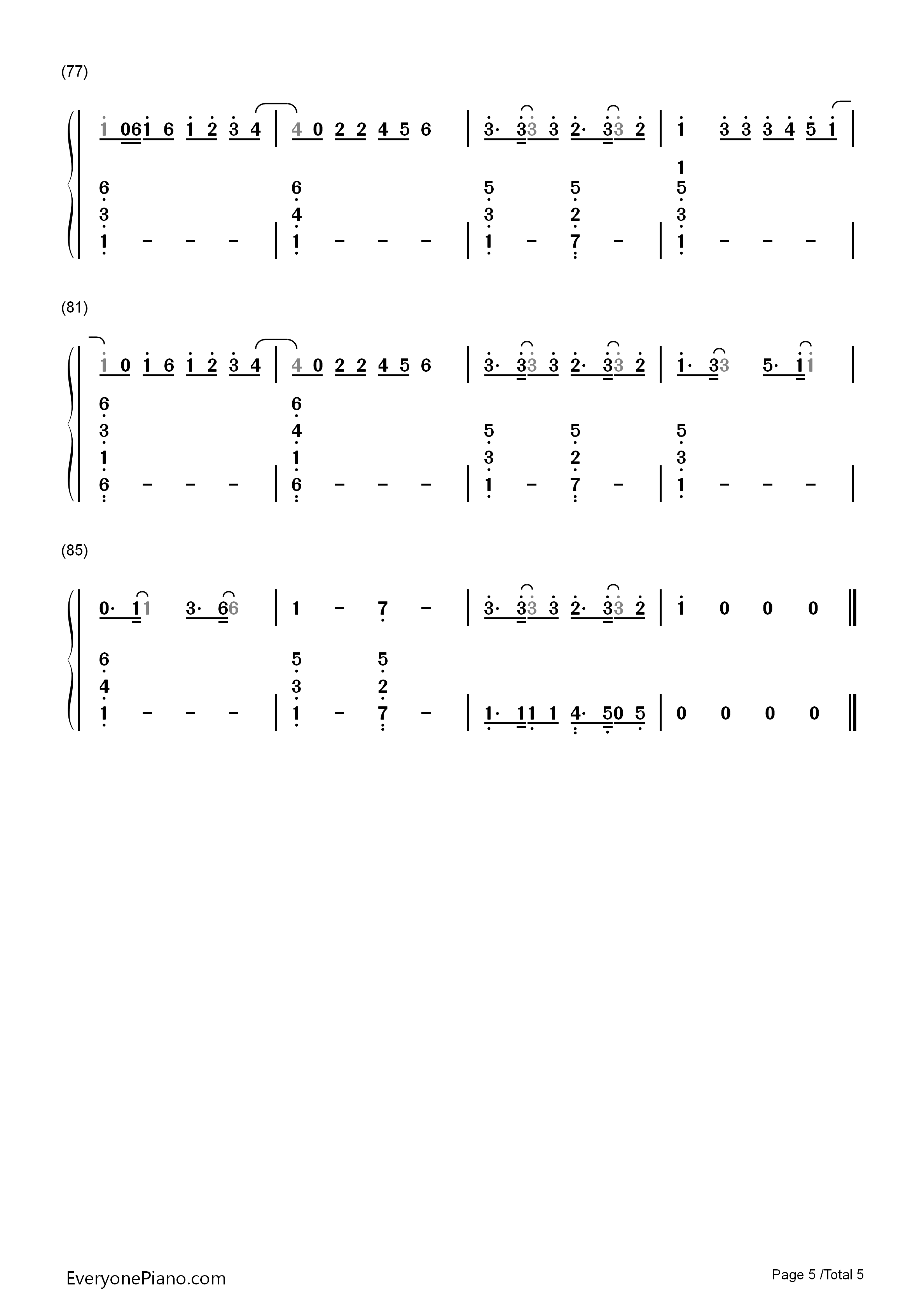 Locked_Away钢琴简谱_R._City演唱