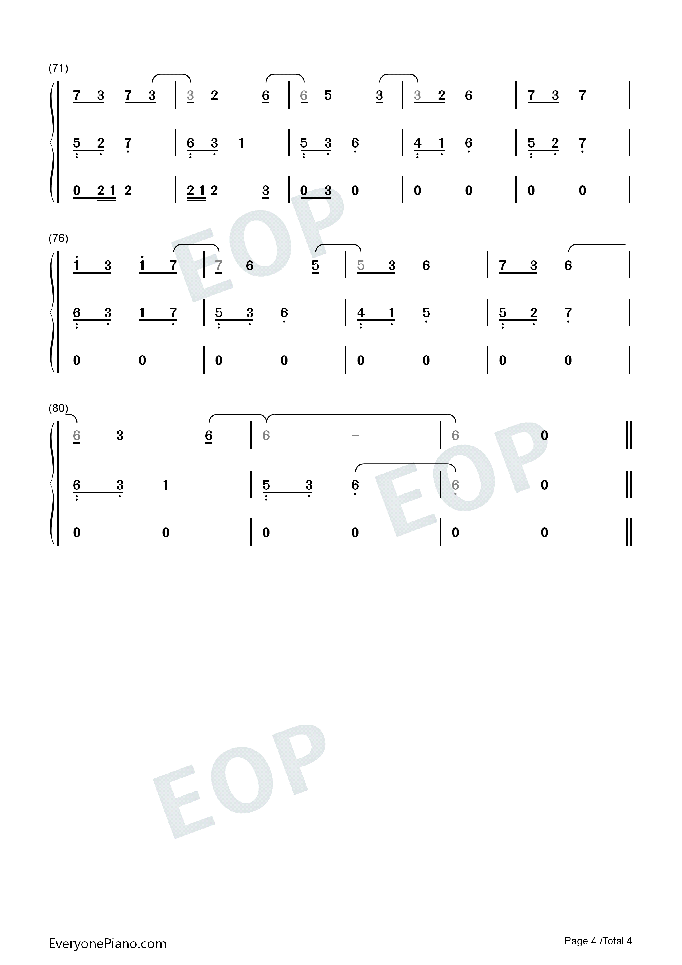 愛钢琴简谱_Seto演唱