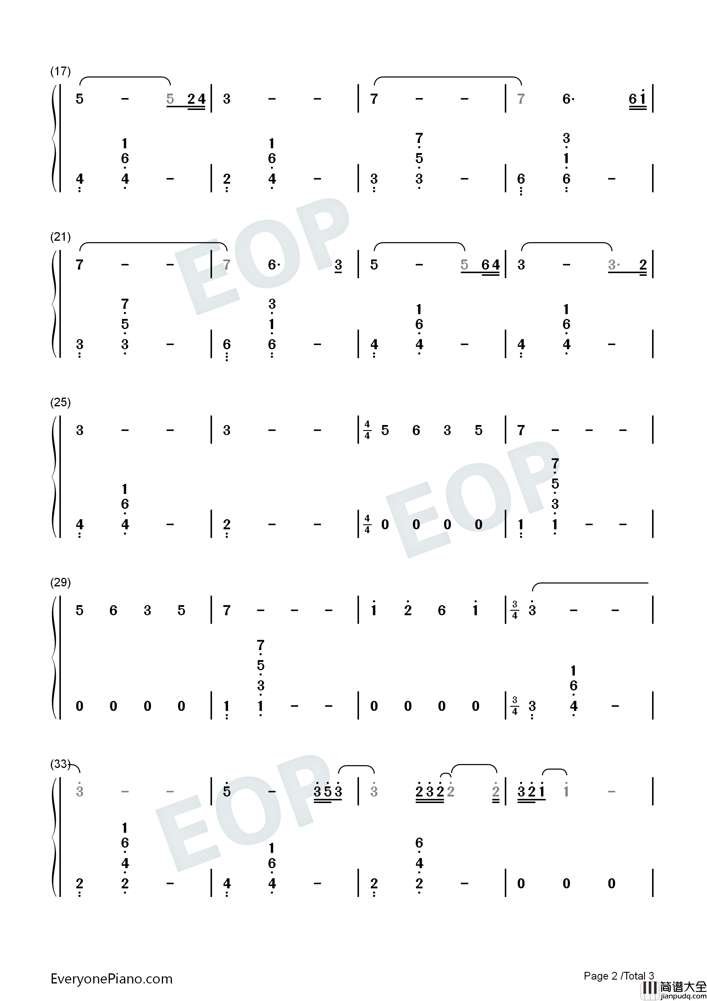 Song_on_the_Beach钢琴简谱_Arcade_Fire_Owen_Pallett演唱