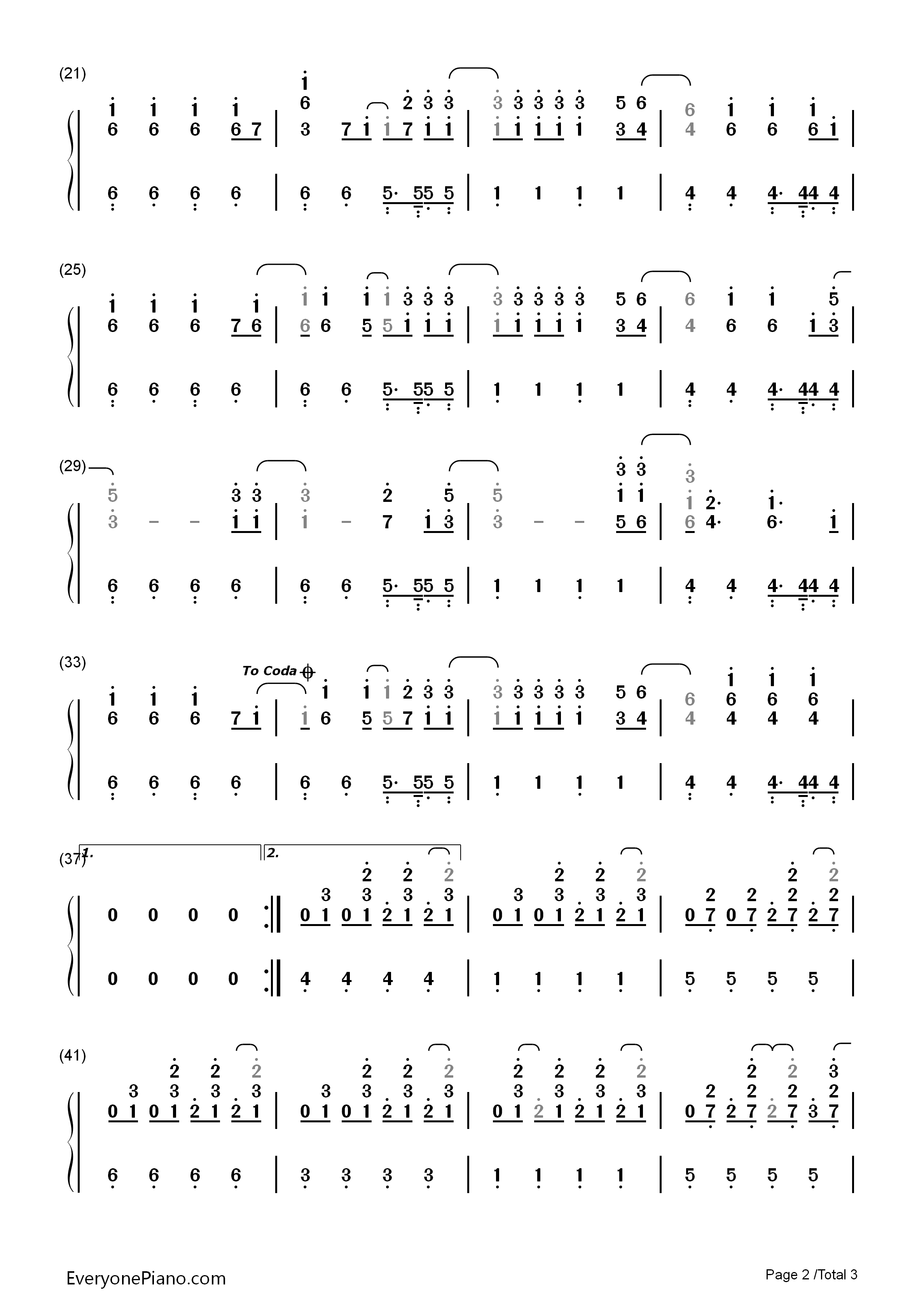Blind钢琴简谱_Blind_Kesha演唱
