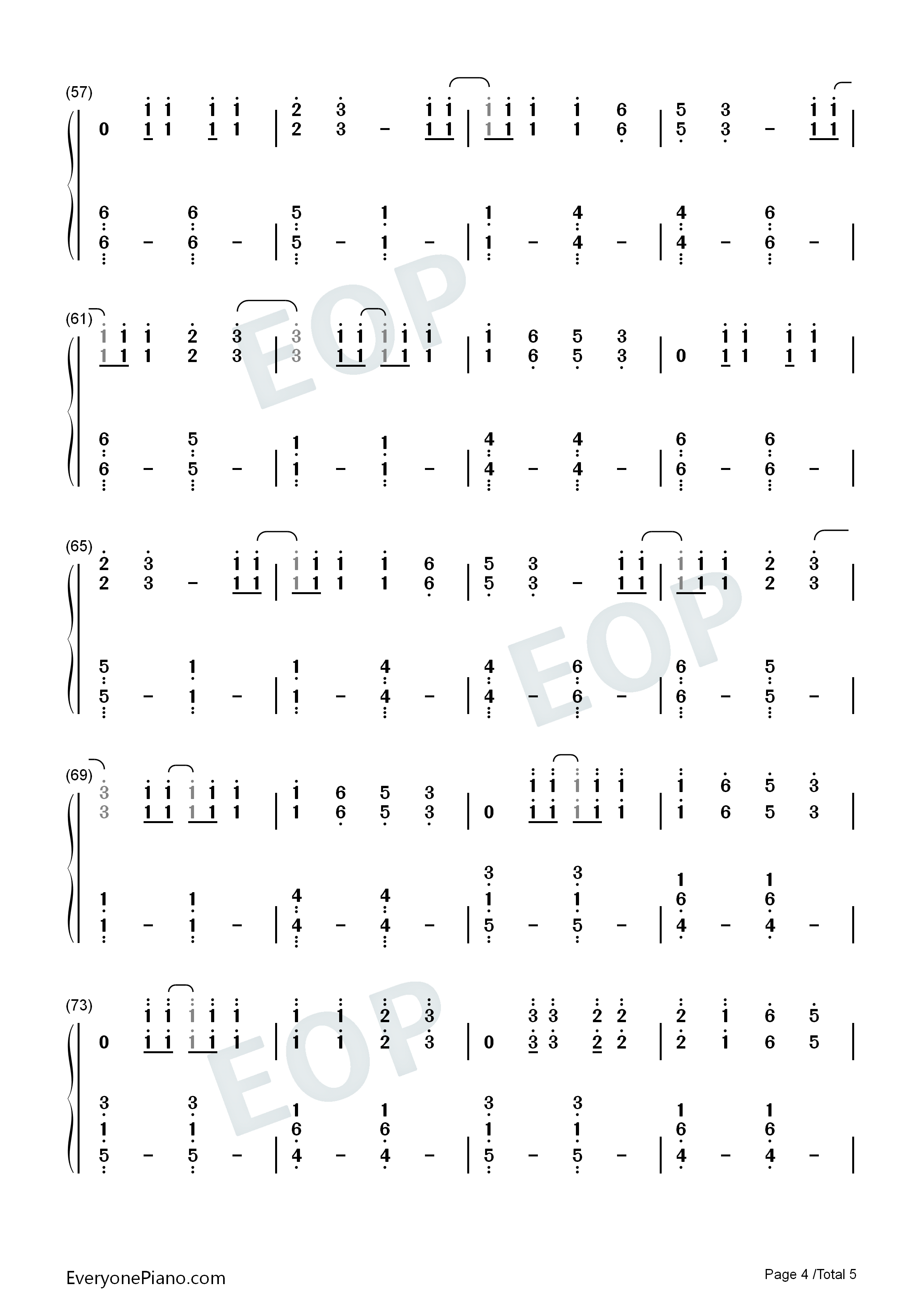 Donna钢琴简谱_The_Lumineers演唱