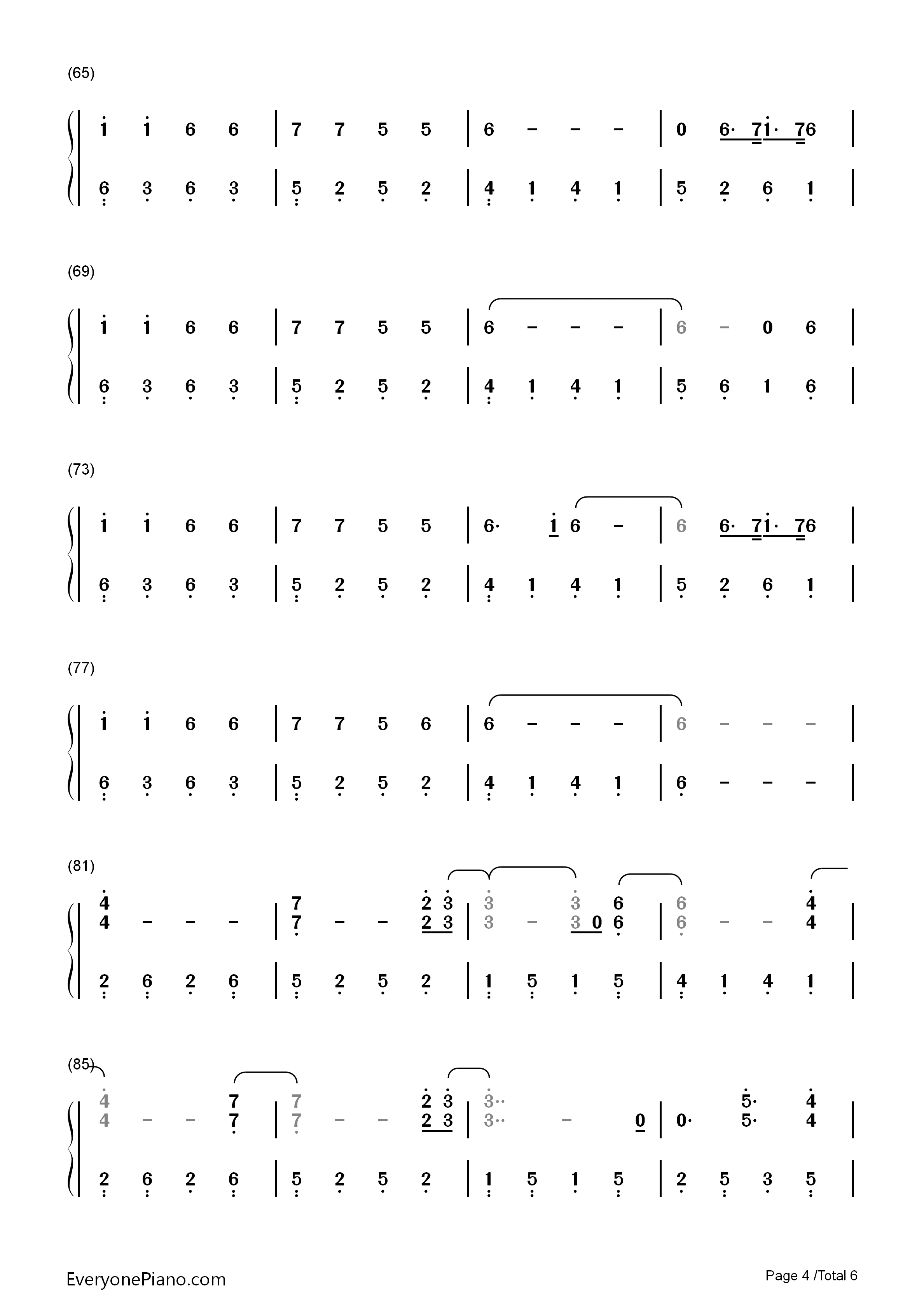 Sing_Me_to_Sleep钢琴简谱_Alan_Walker演唱