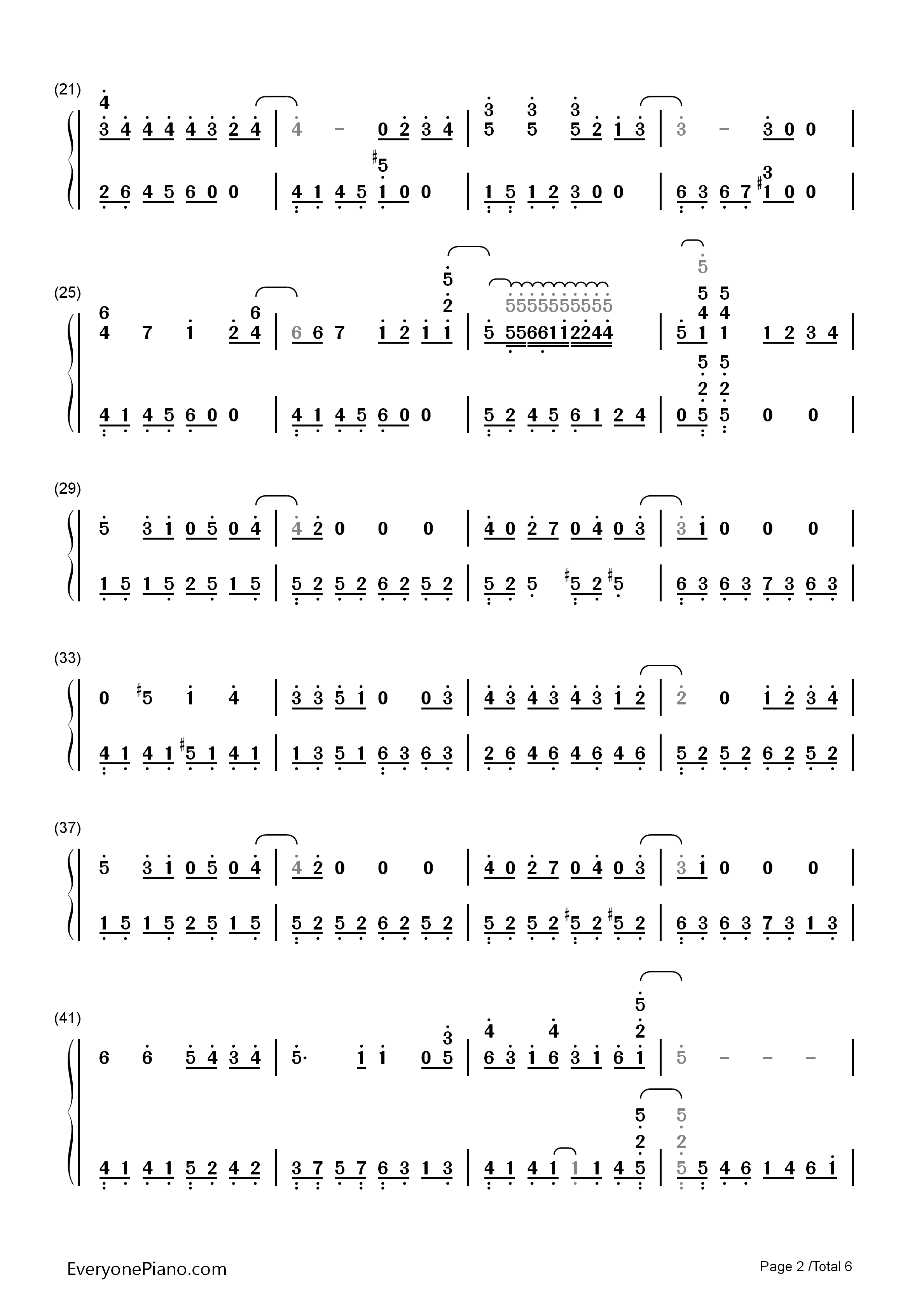 龙猫主题曲钢琴简谱_宫崎骏演唱