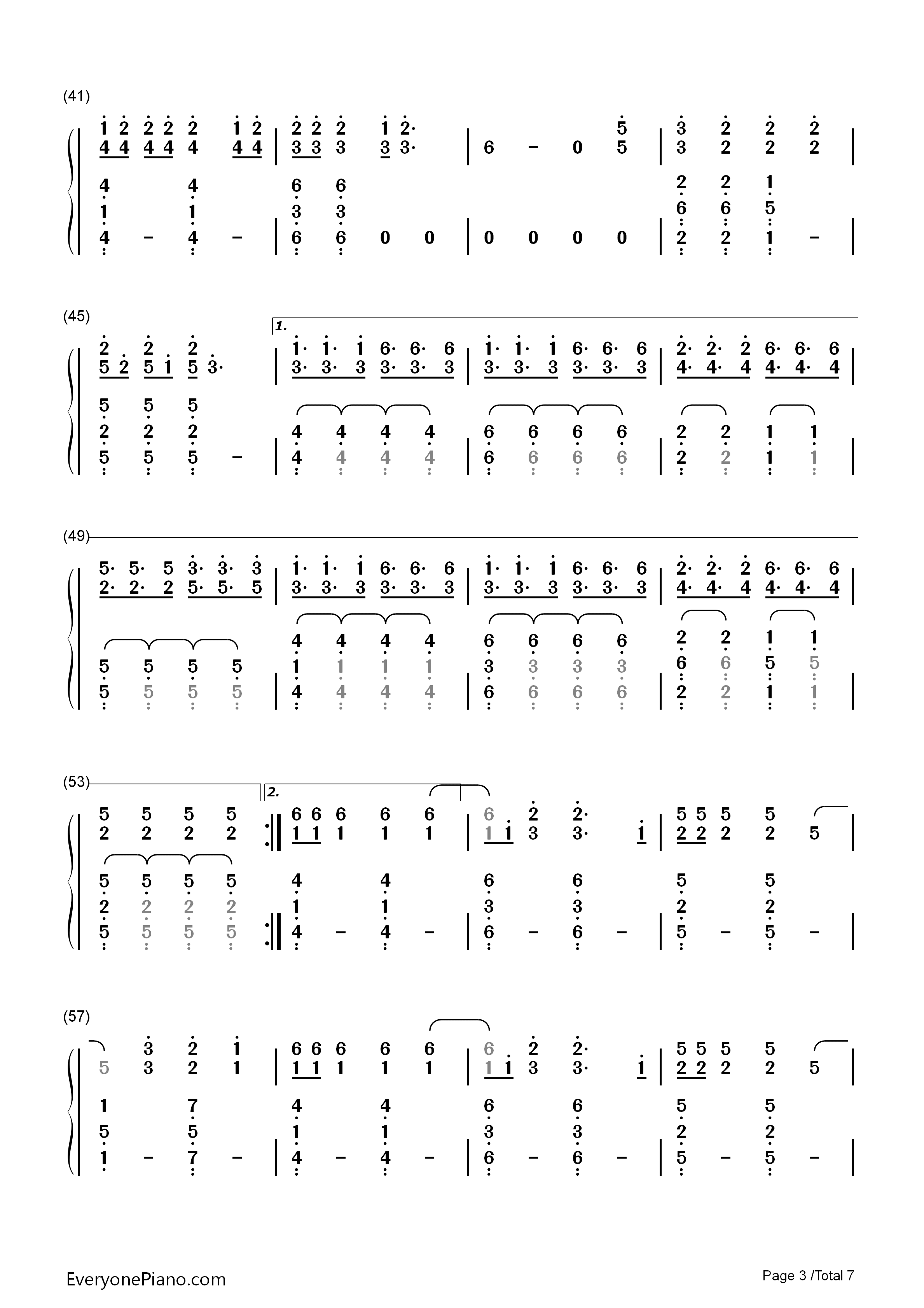 Polarize钢琴简谱_Twenty_One_Pilots演唱