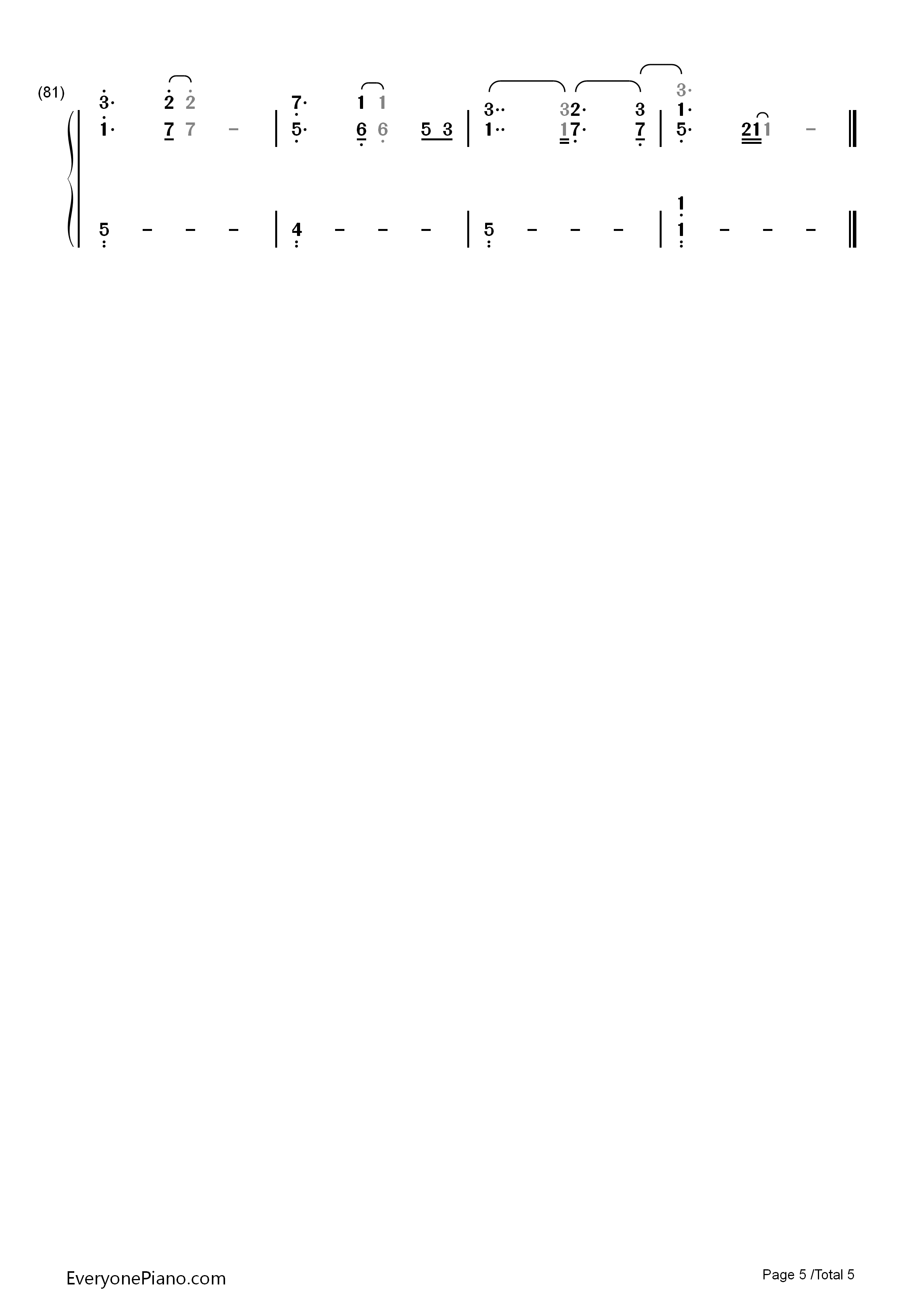 Shape_of_My_Heart钢琴简谱_Backstreet_Boys演唱
