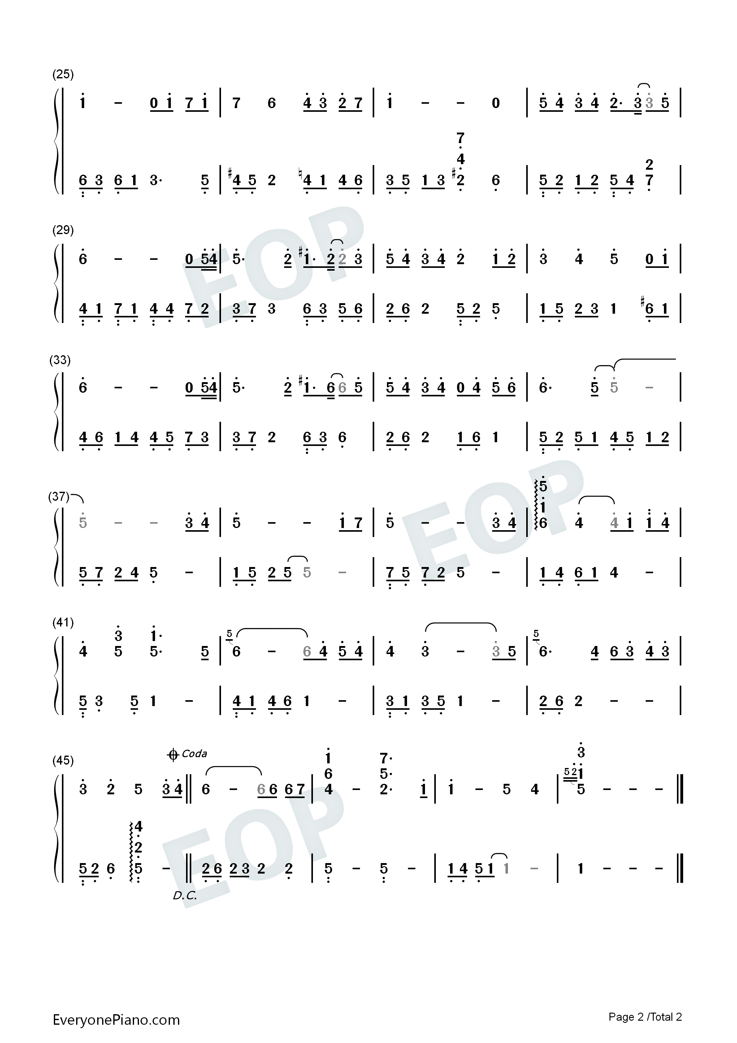 只属于我钢琴简谱_Kim_Hyun_ah演唱