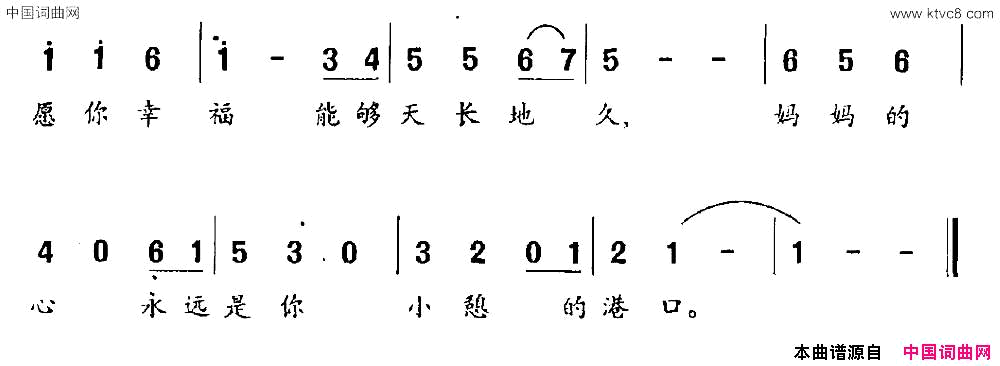 妈妈的心电视剧_心灵的瞳孔_主题曲简谱
