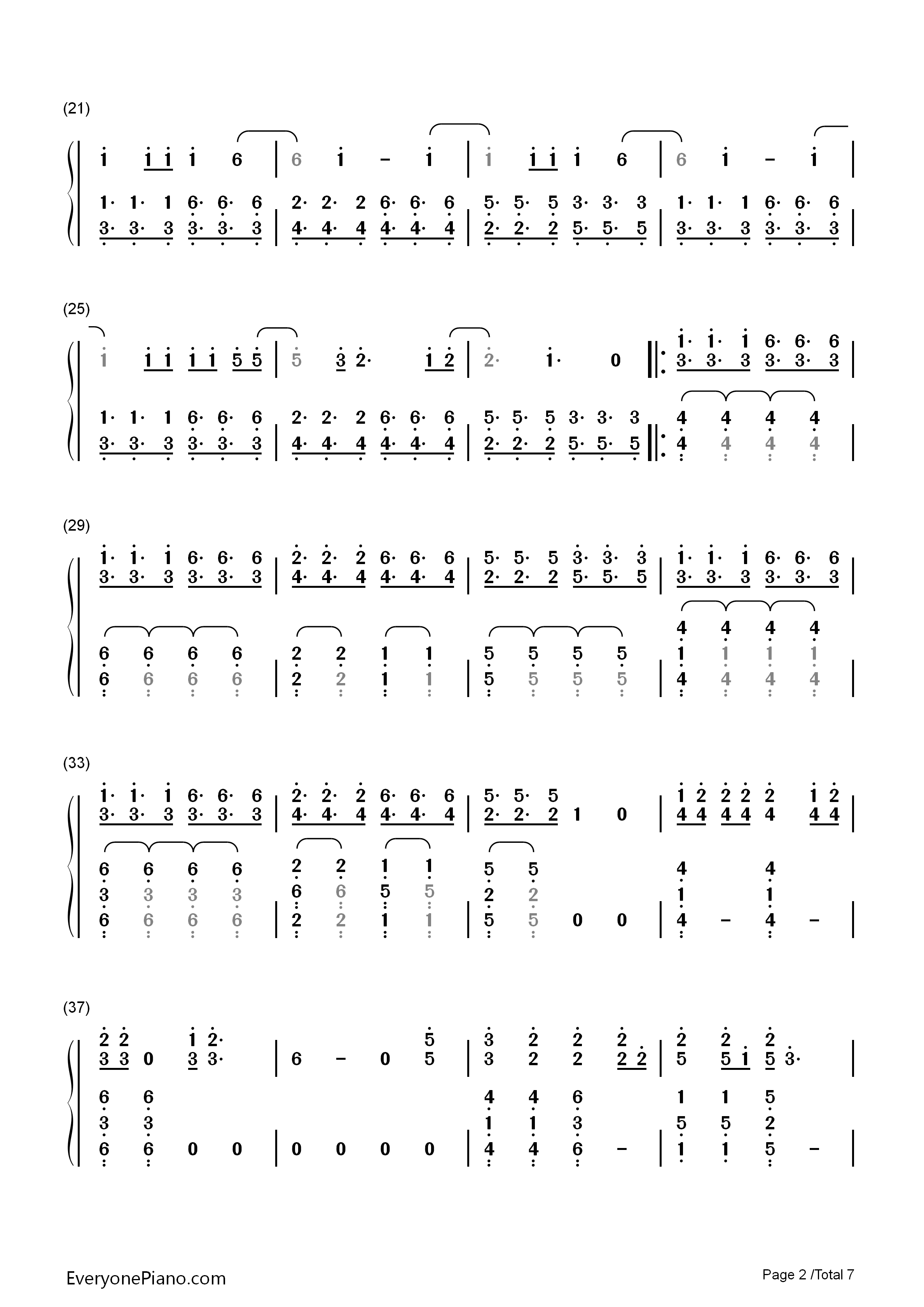 Polarize钢琴简谱_Twenty_One_Pilots演唱