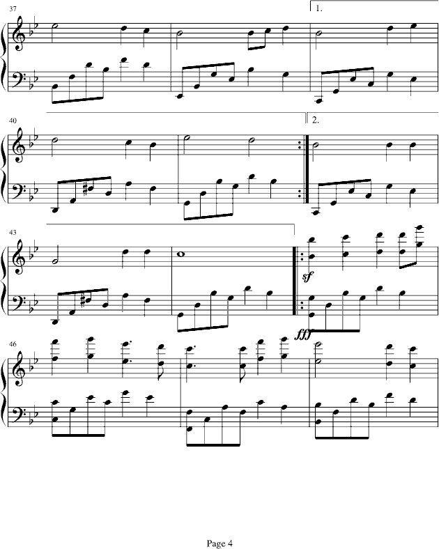 冬季之悲曲简谱_大头Grace演唱