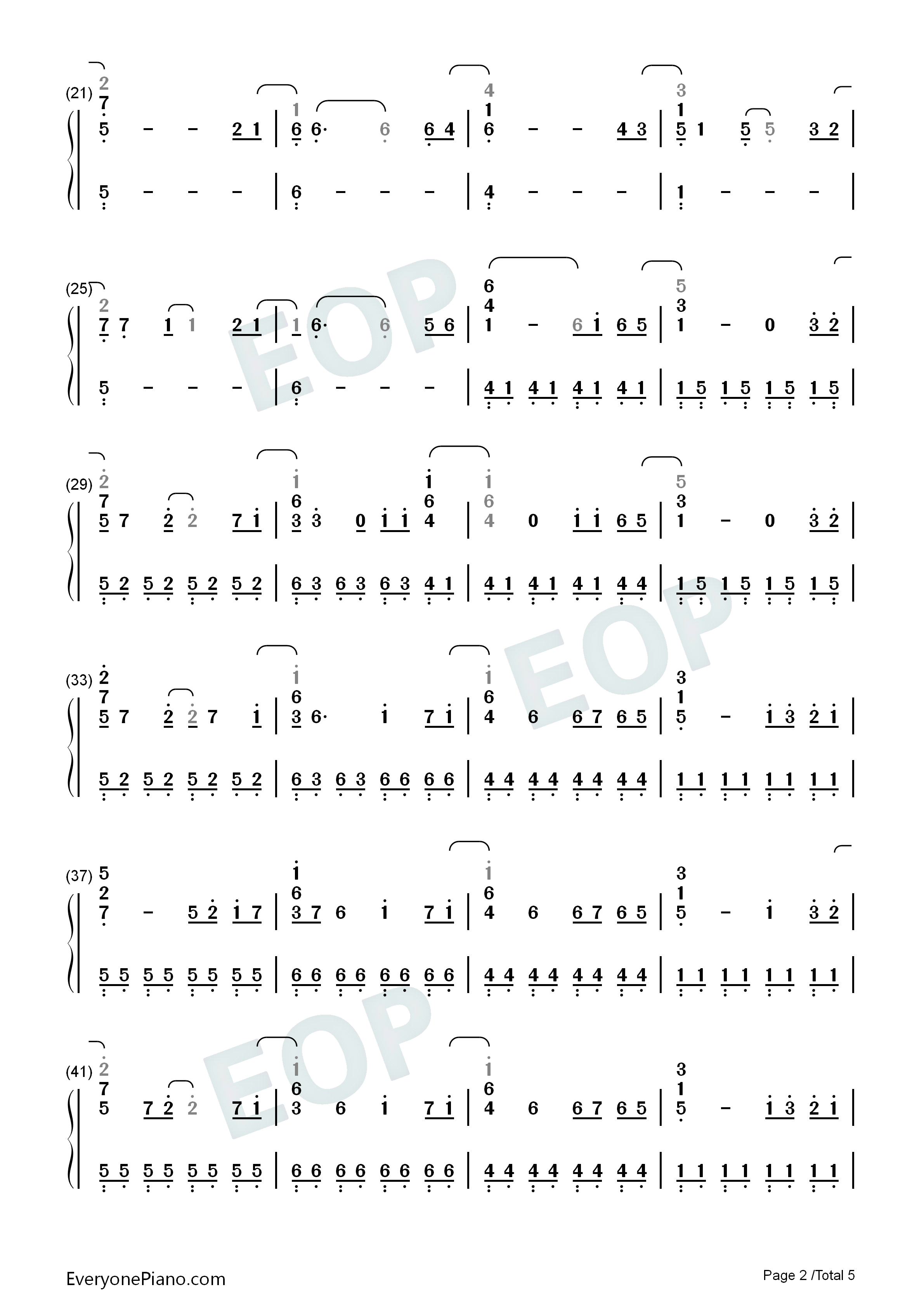 Dragostea_Din_Tei钢琴简谱_O_Zone演唱