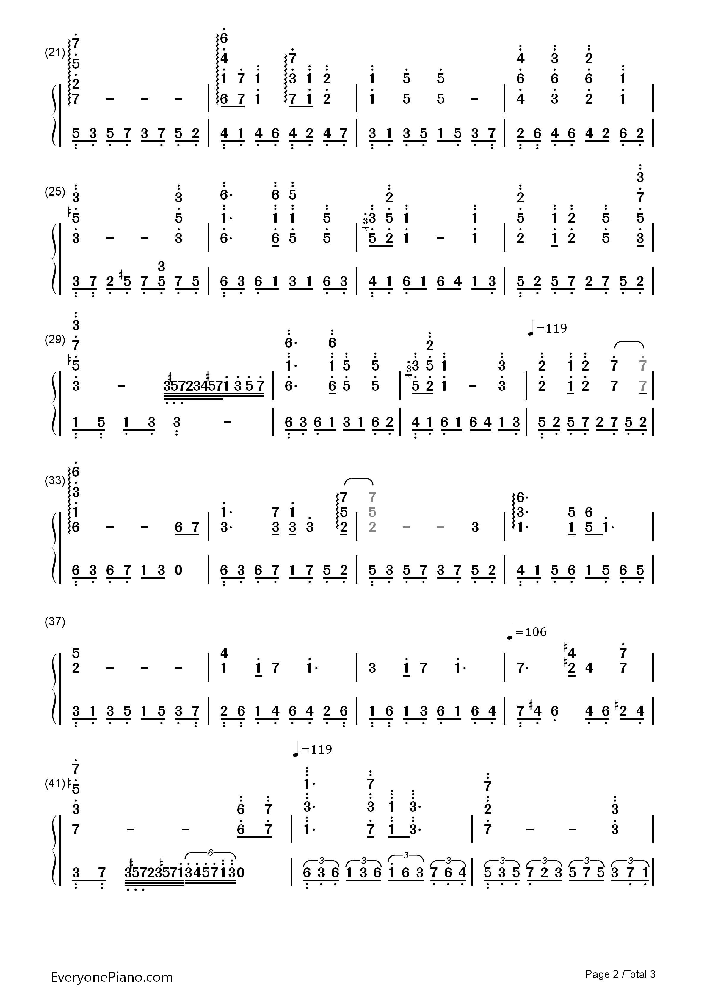 天空之城钢琴简谱_久石让__Joe_Hisaishi_宫崎骏演唱