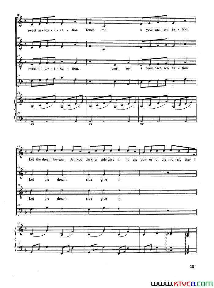 TheMusicofTheNight合唱正谱The_Music_of_The_Night合唱_正谱简谱