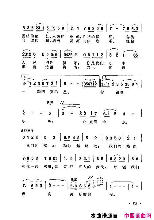 毛泽东赞歌：百首赞歌献给毛主席百年诞辰061_120简谱