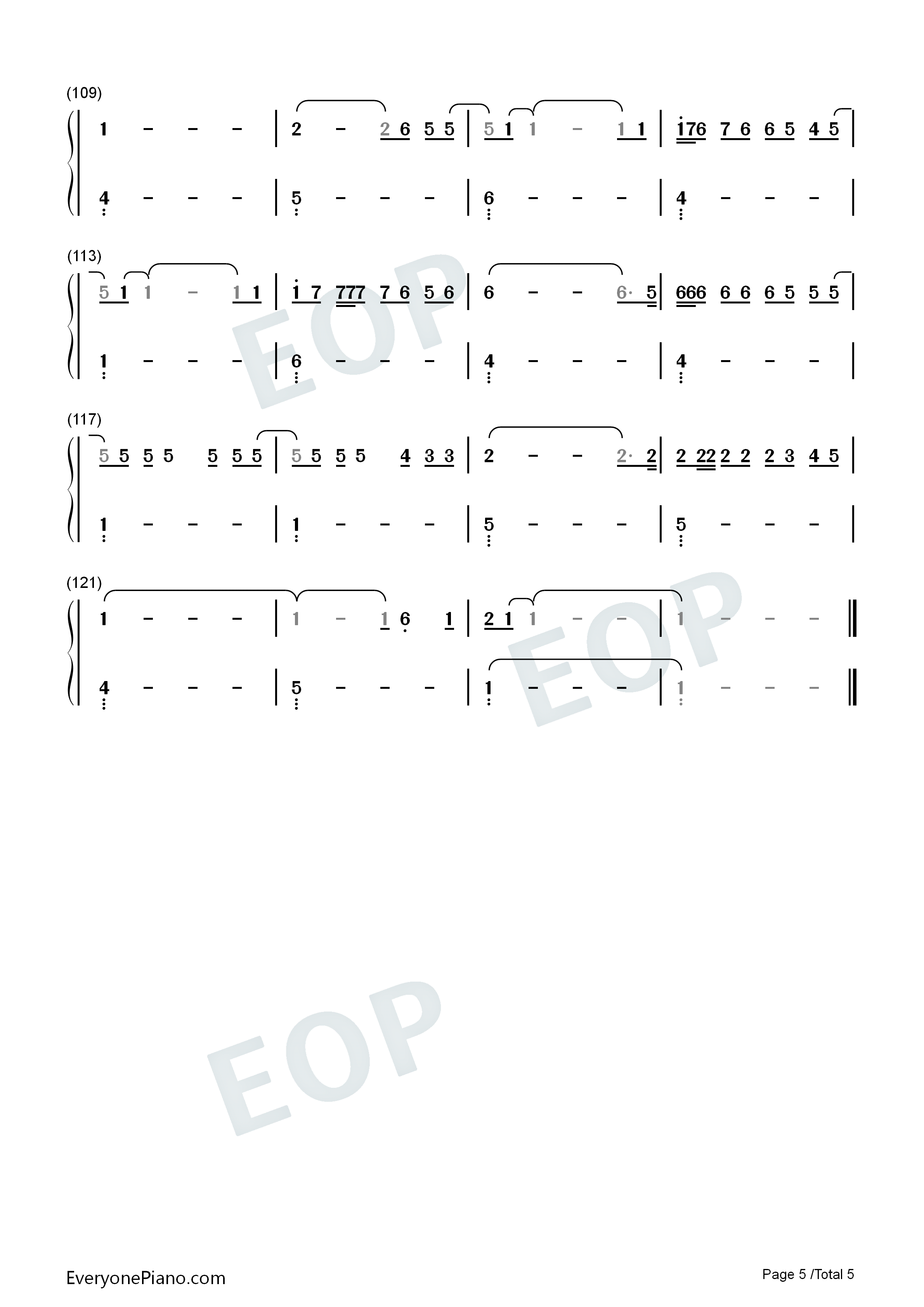 Tu_Jardín_Con_Enanitos钢琴简谱_Melendi演唱