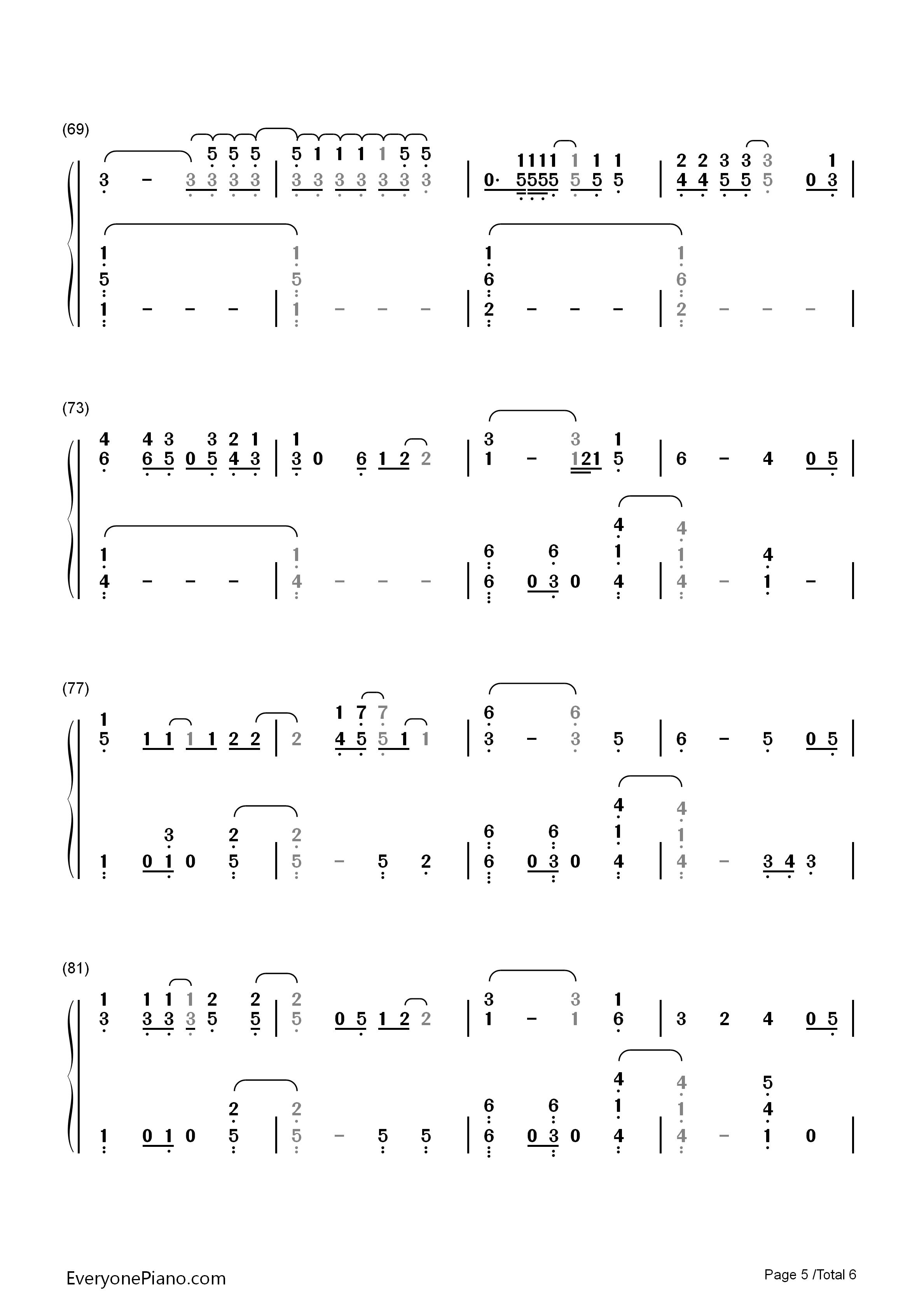 U.N.I.钢琴简谱_Ed_Sheeran演唱