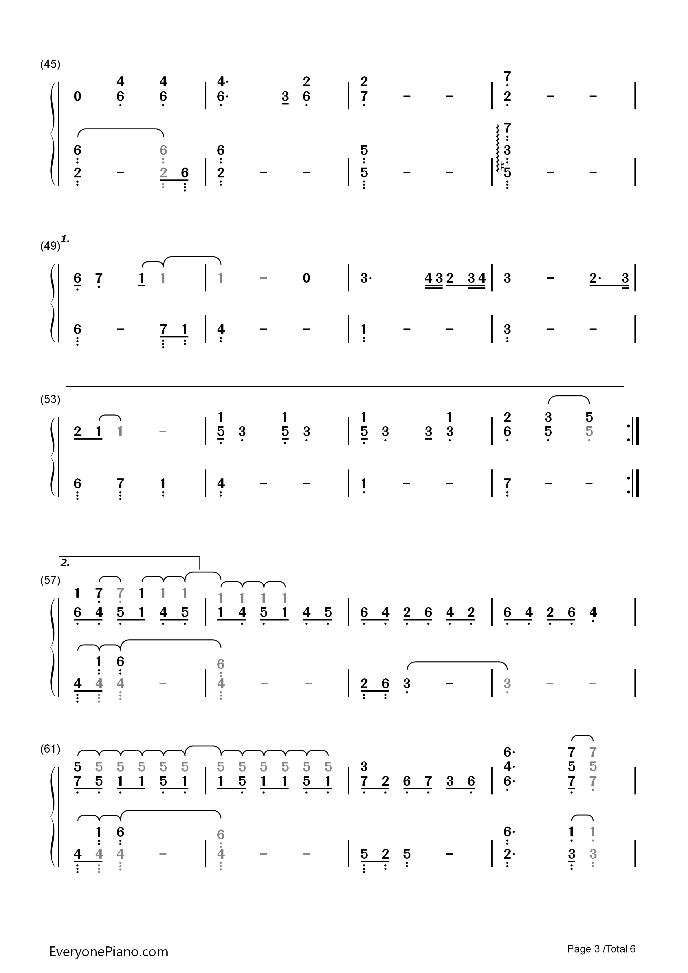Until_You're_Mine钢琴简谱_Demi_Lovato演唱