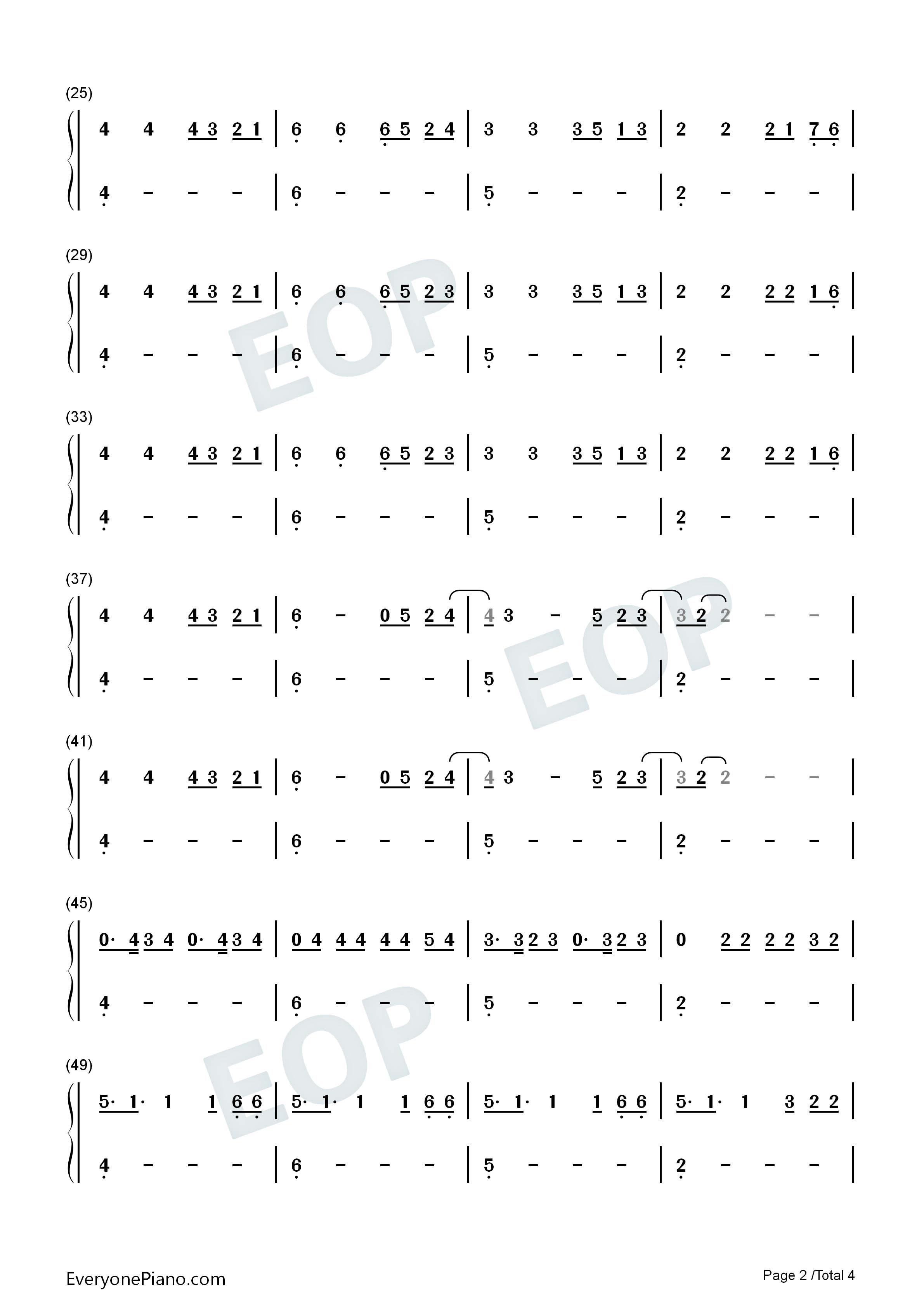 Esta_Vida钢琴简谱_Marshmello_Farruko演唱