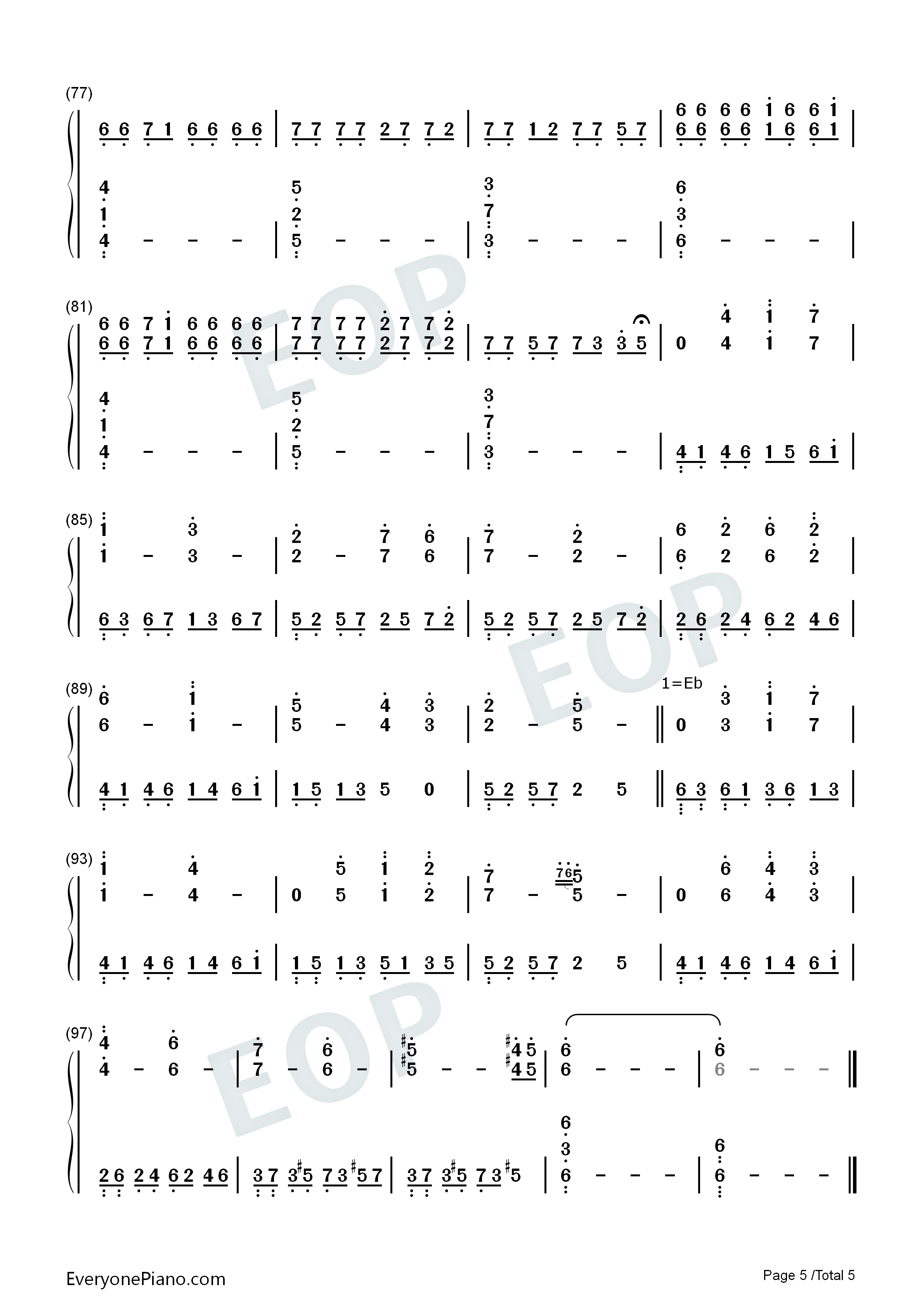 Strength_of_a_Thousand_Men钢琴简谱_Two_Steps_from_Hell演唱