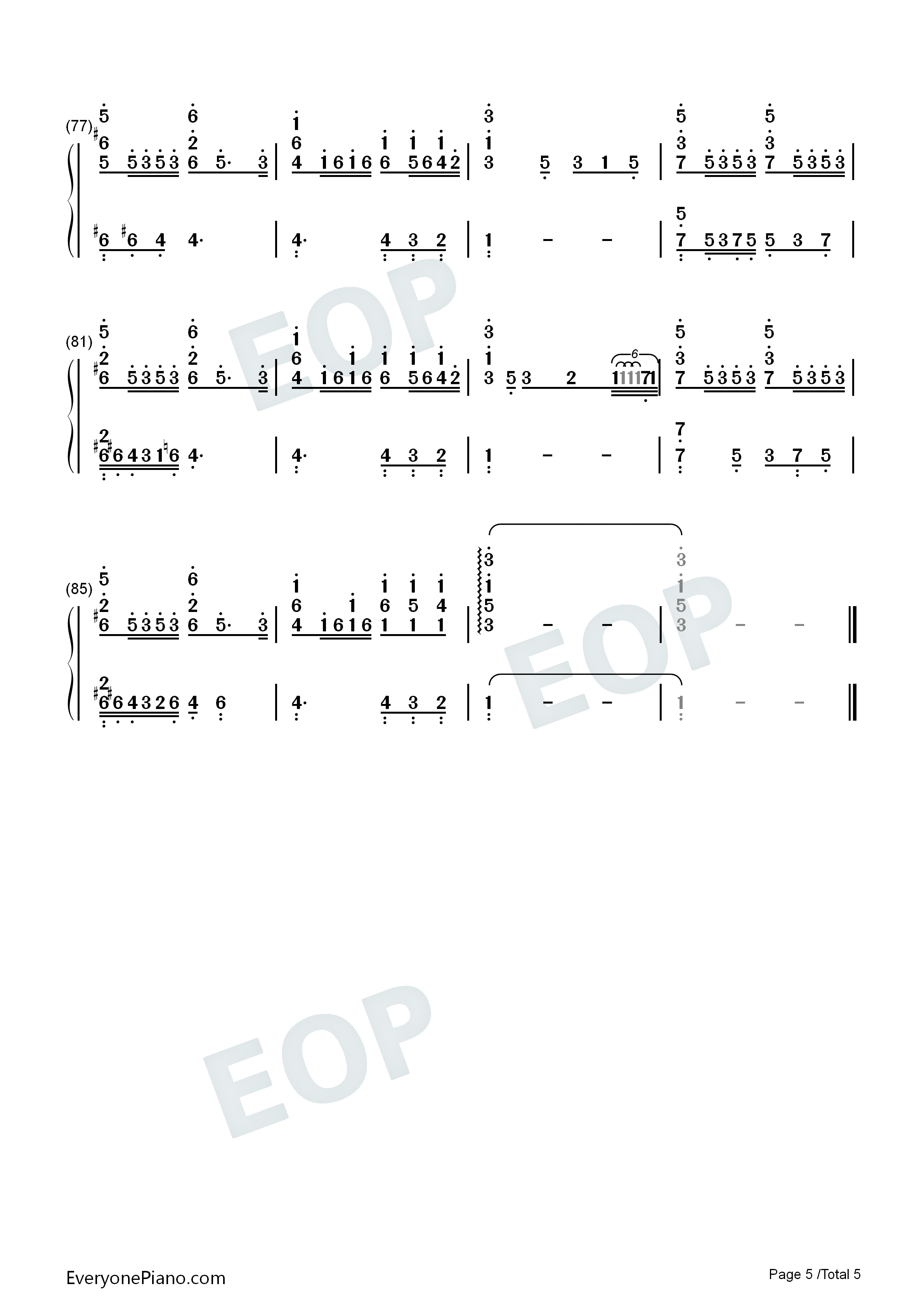 Perfect_Day钢琴简谱_Lou_Reed演唱