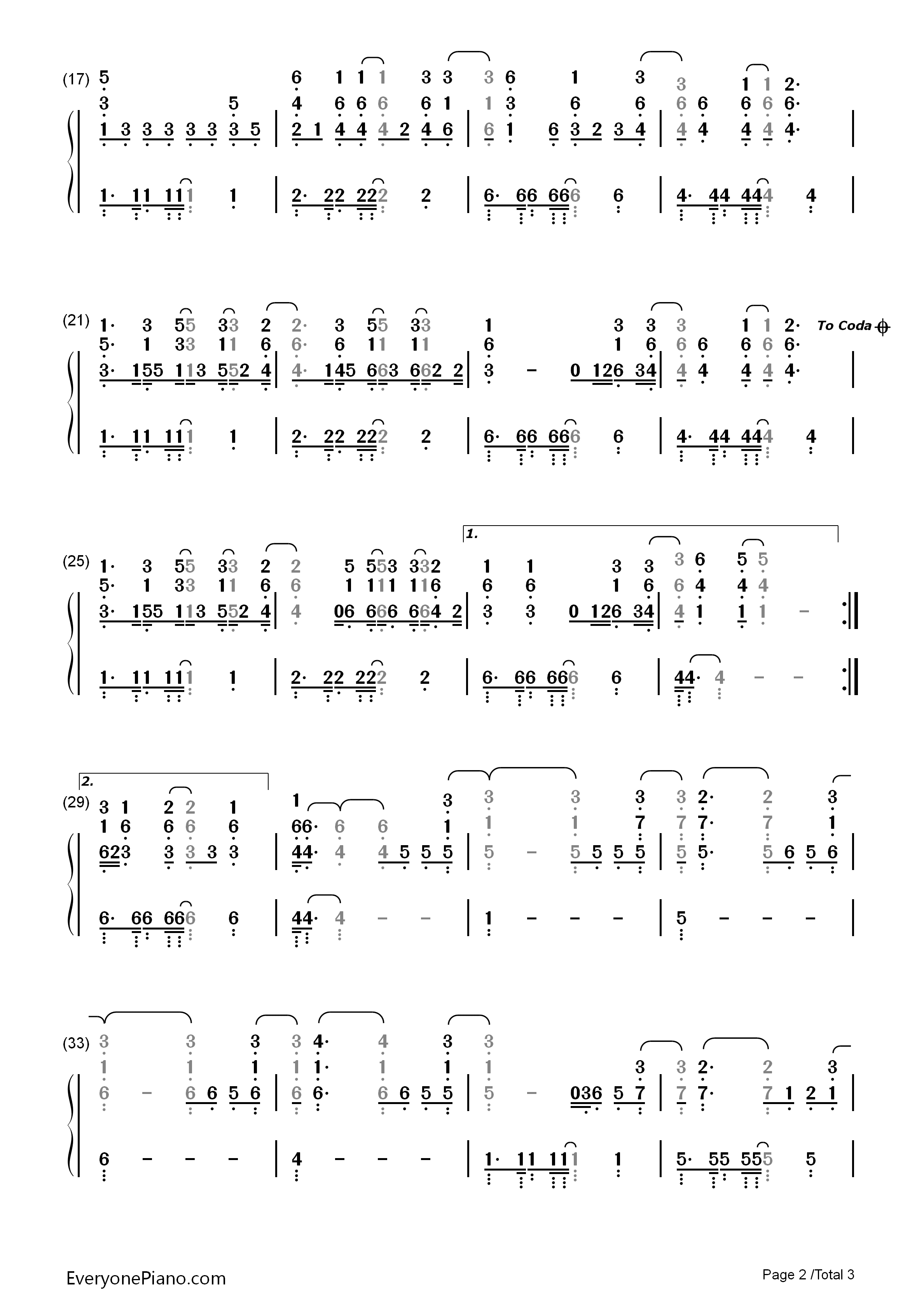 The_War_Is_Over钢琴简谱_Kelly_Clarkson演唱