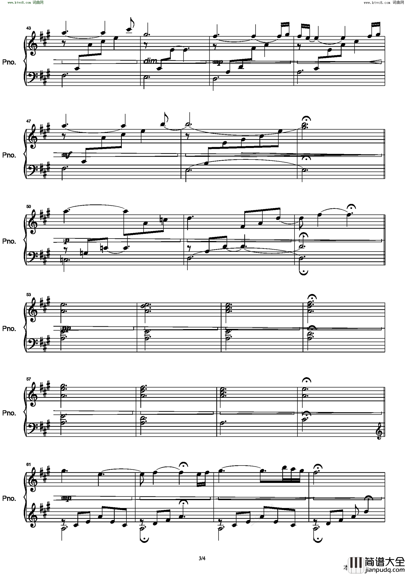 Fairytale简谱_Ludovico_Einaudi演唱_作曲：Ludovico_Einaudi词曲
