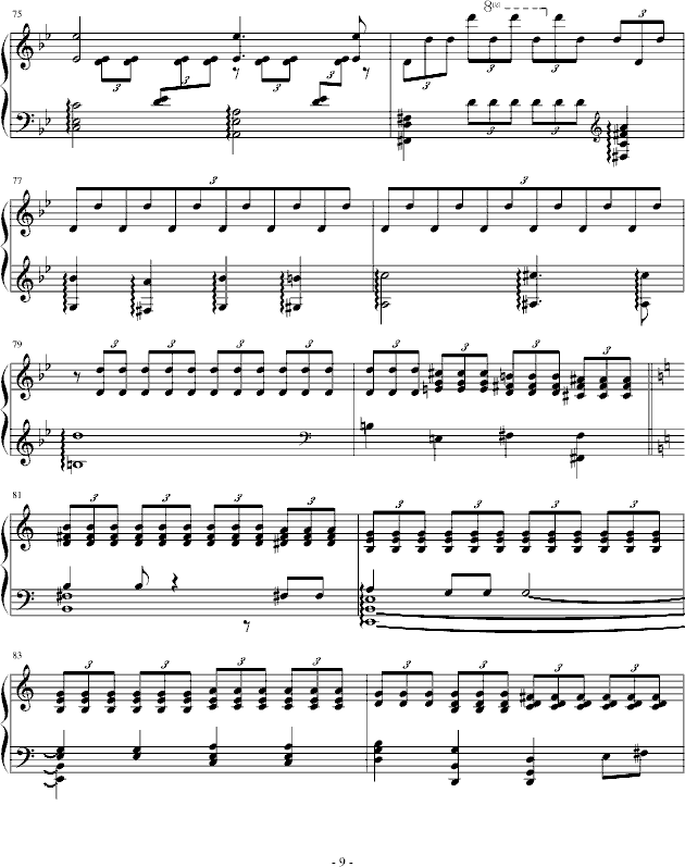 魔王_李斯特改变舒伯特曲简谱_李斯特演唱