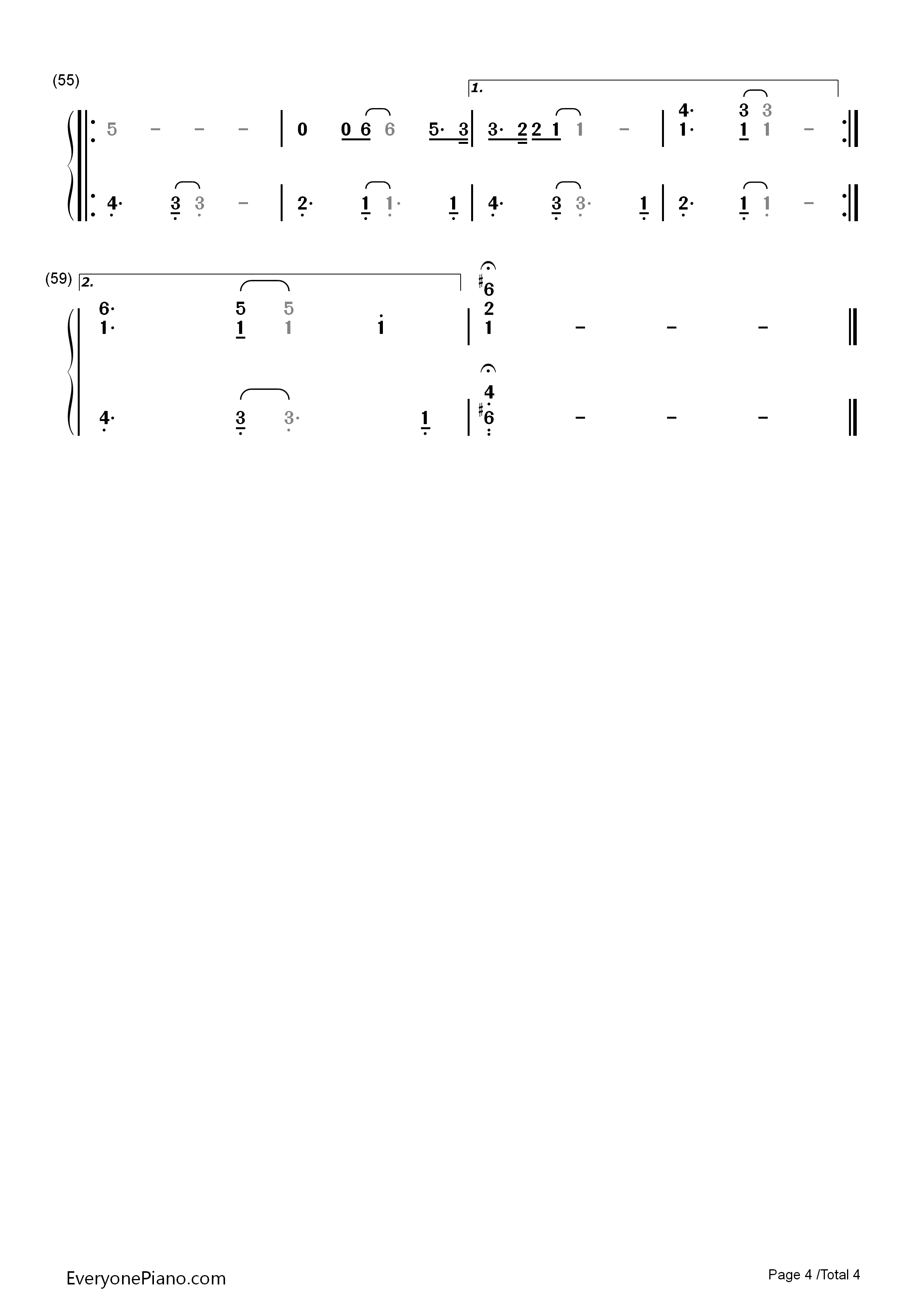 Jesus_Take_the_Wheel钢琴简谱_Carrie_Underwood演唱