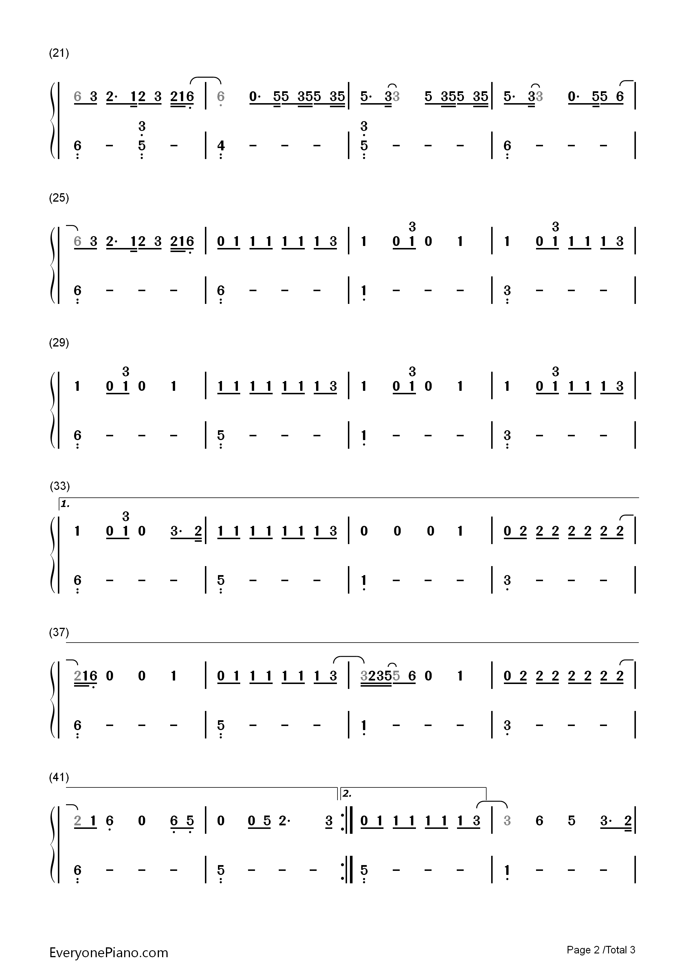 Hands_to_Myself钢琴简谱_Selena_Gomez演唱