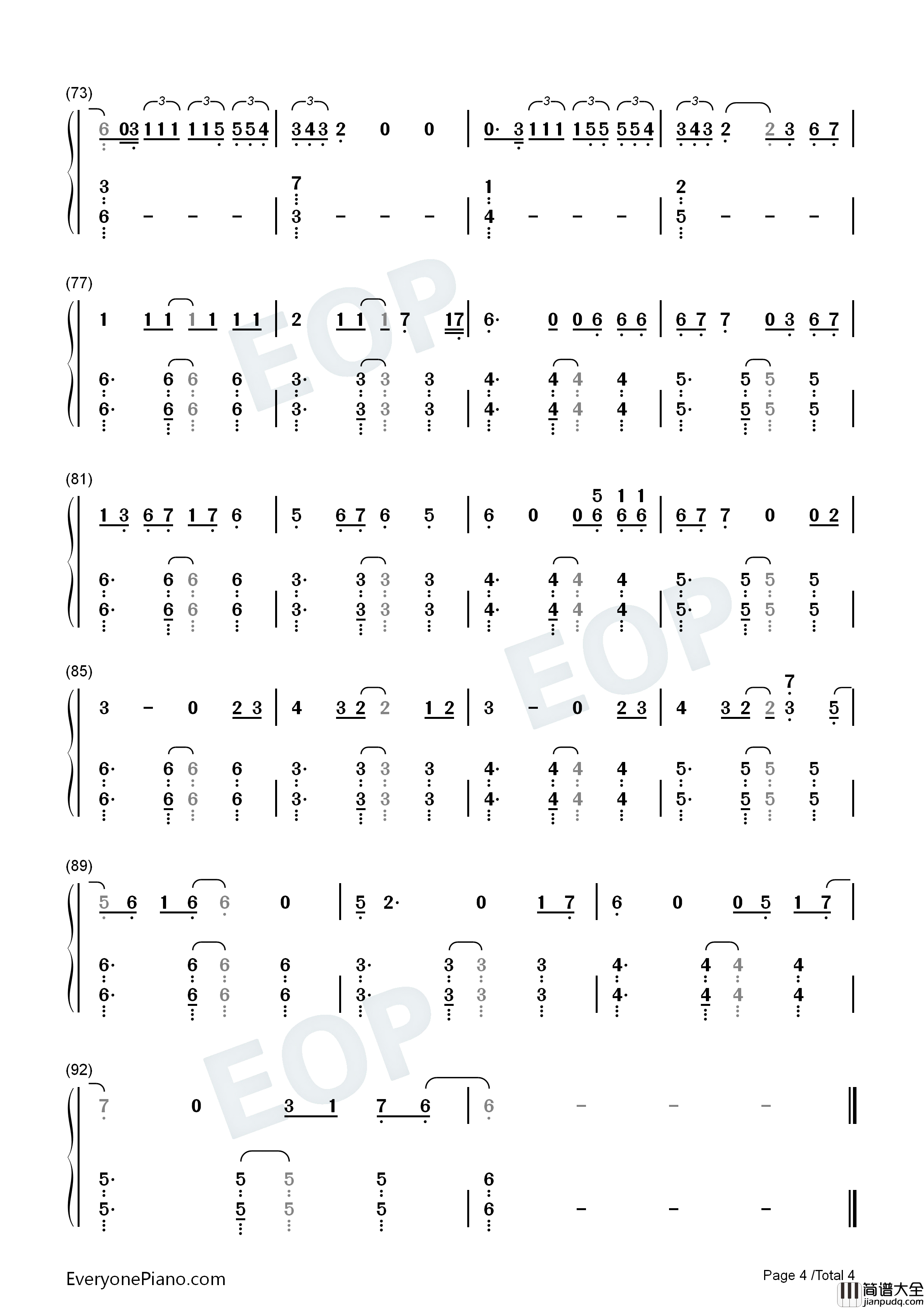 Man_on_the_Moon钢琴简谱_Alan_Walker_Benjamin_Ingrosso演唱