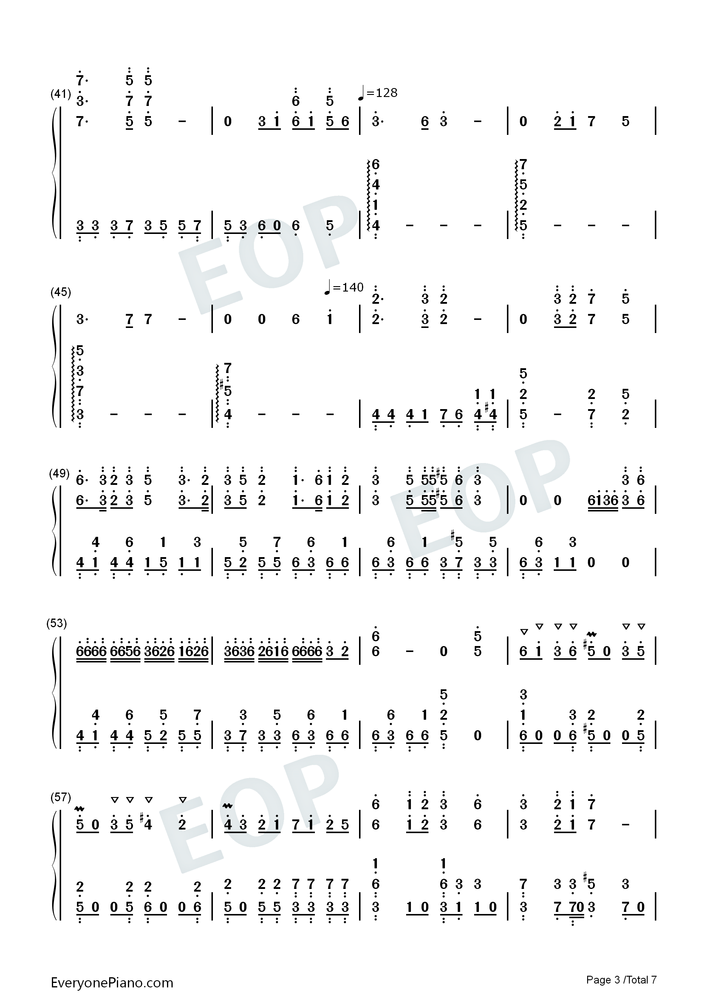 原神曲目串烧钢琴简谱_陈致逸_HOYO_MiX演唱