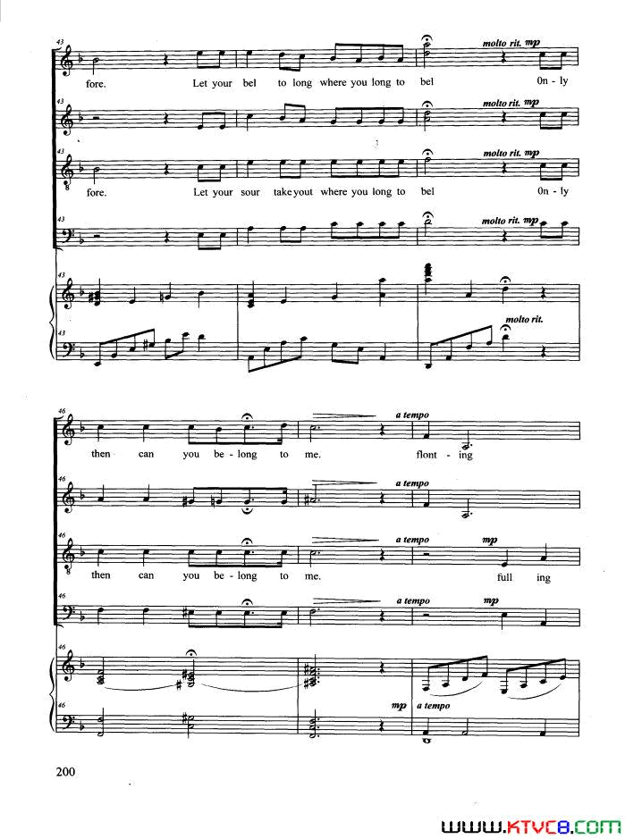 TheMusicofTheNight合唱正谱The_Music_of_The_Night合唱_正谱简谱