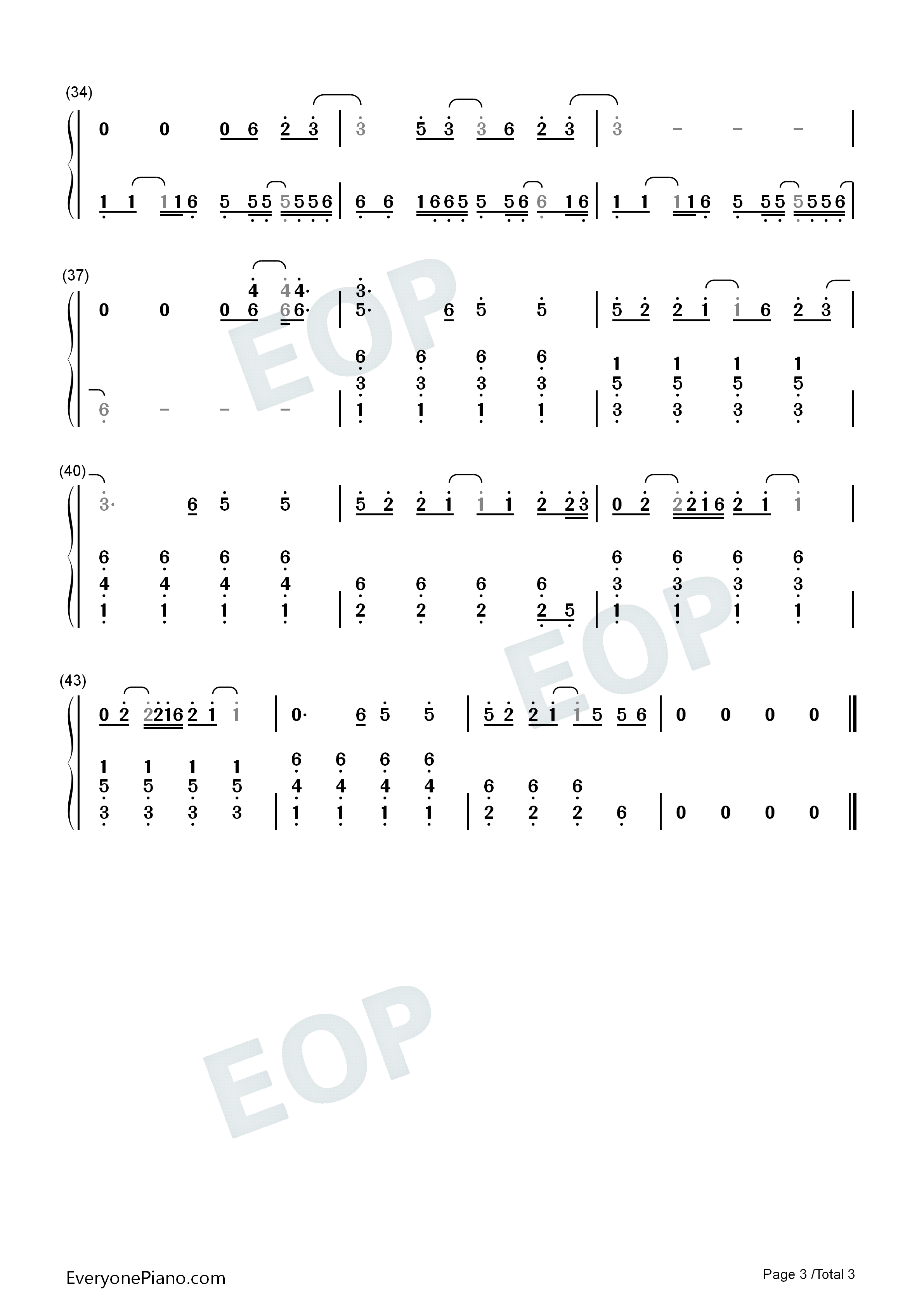 IVORY_TOWER钢琴简谱_泽野弘之_SennaRin演唱