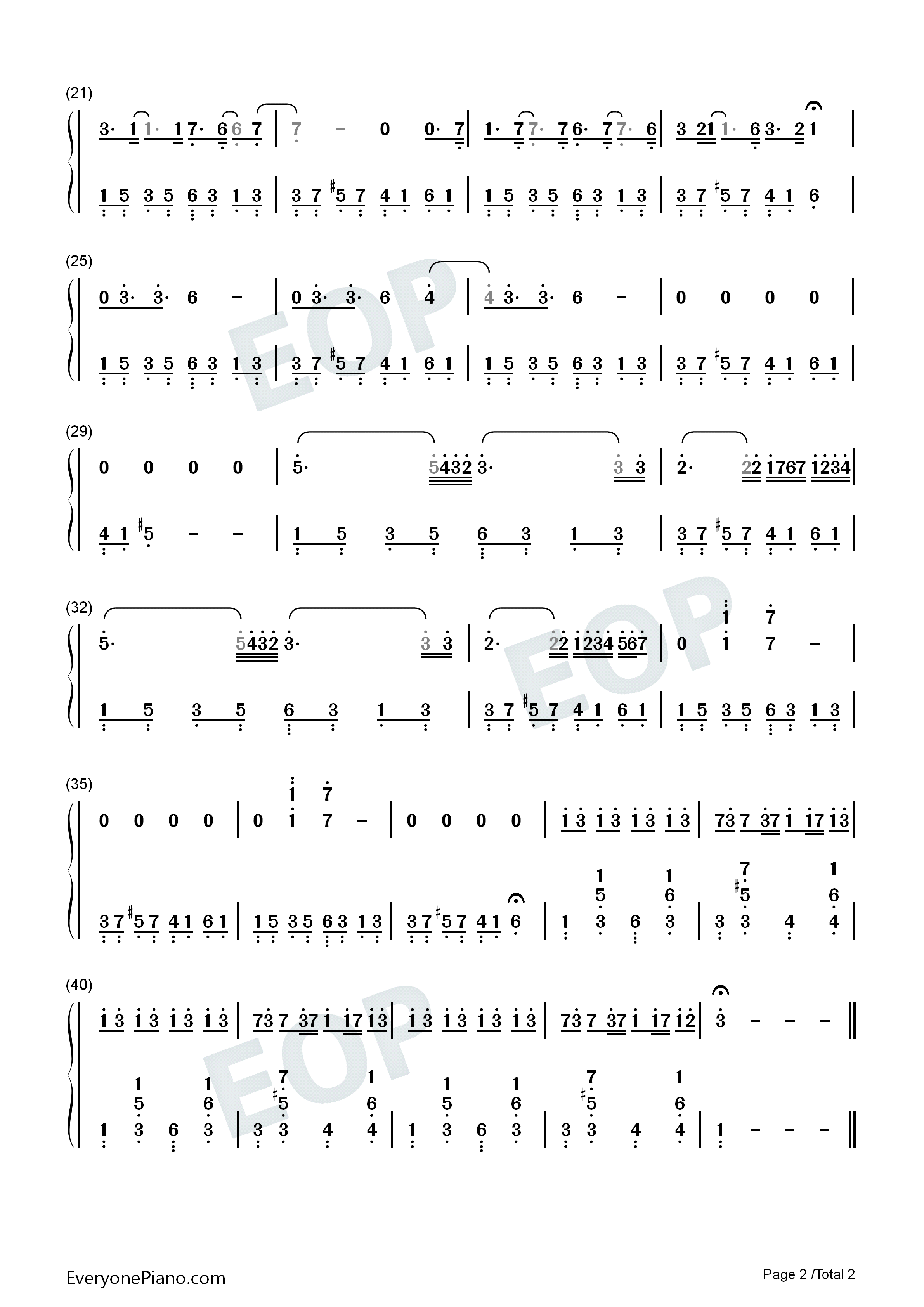 Where_Is_My_Mind钢琴简谱_Pixies演唱