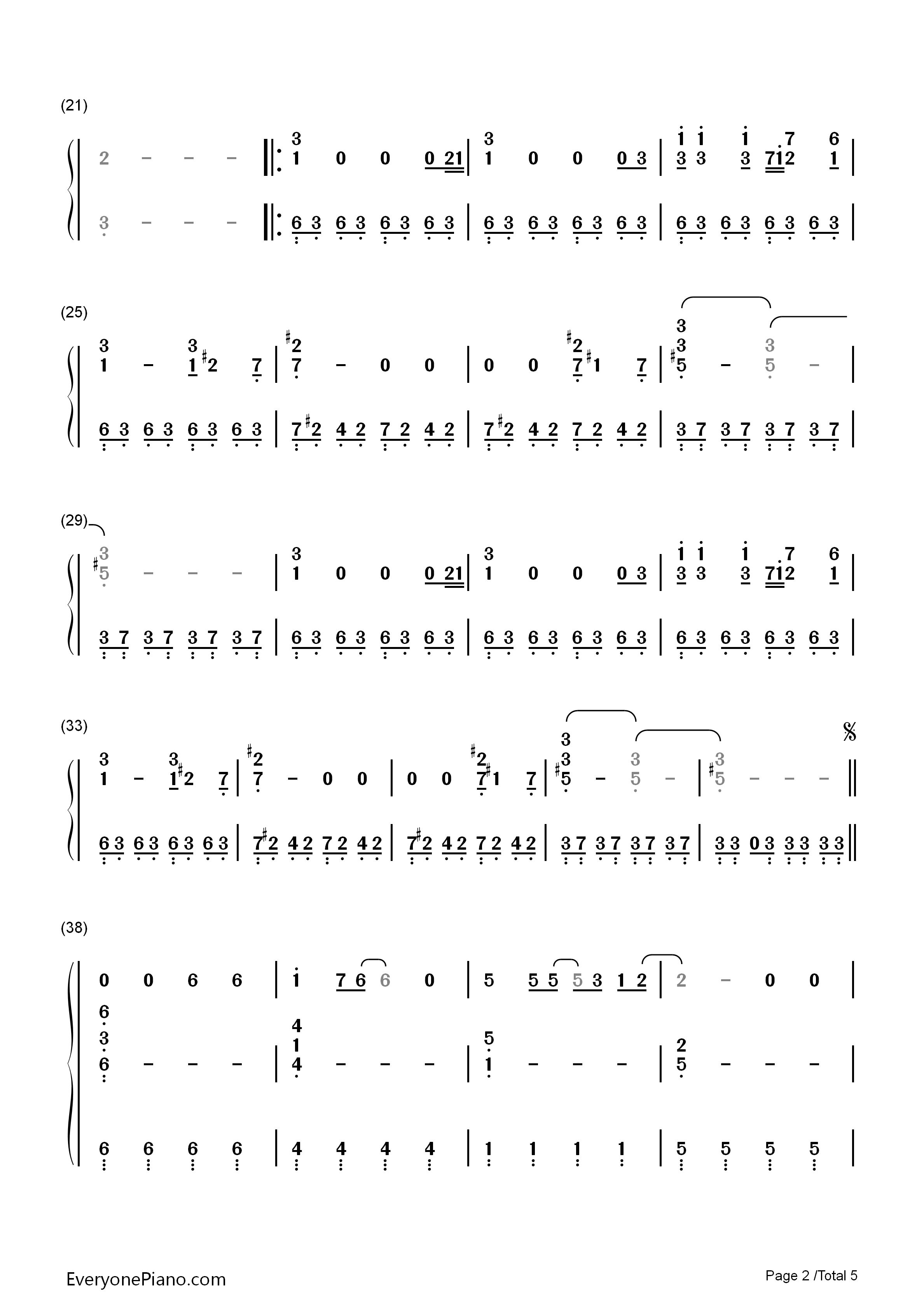 Still_Loving_You钢琴简谱_Scorpions演唱