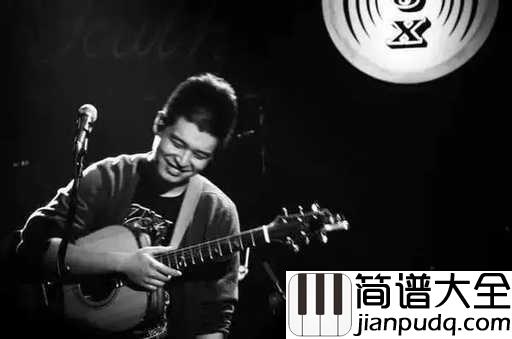 表吉他谱_马頔_路上风景和我一样都是过客