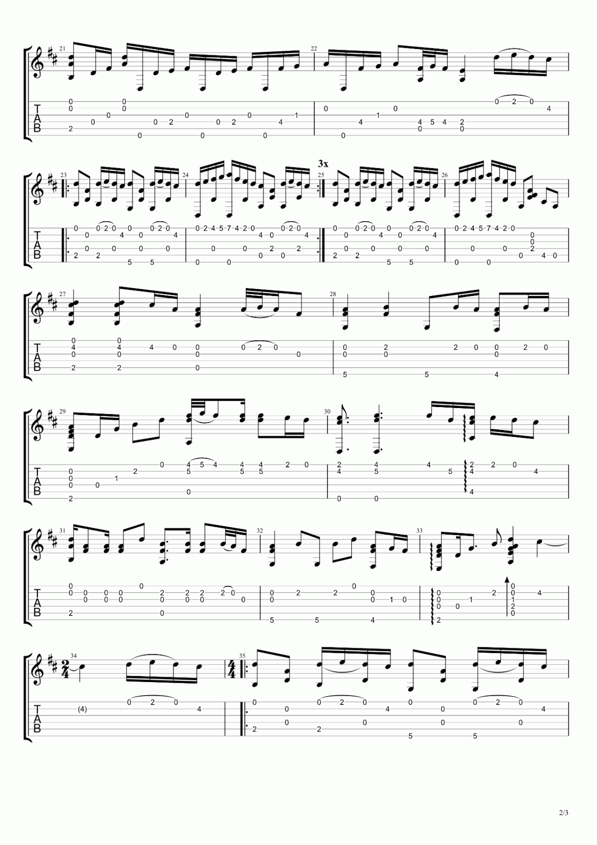 River_flows_in_You指弹谱_俄罗斯大叔IGOR版本_吉他视频