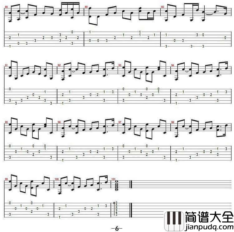 the_daydream吉他指弹谱_C调_中文吉他音乐社区编配_Renodia