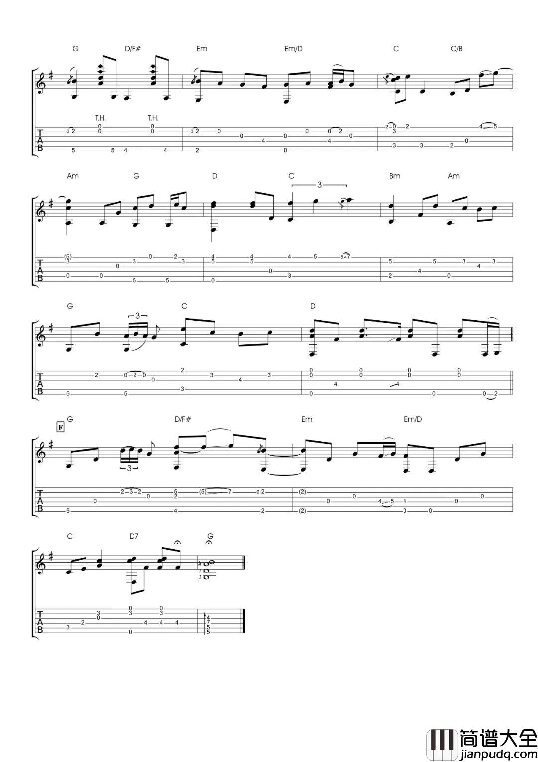 指弹_Tears_in_Heaven_泪洒天堂，真实故事