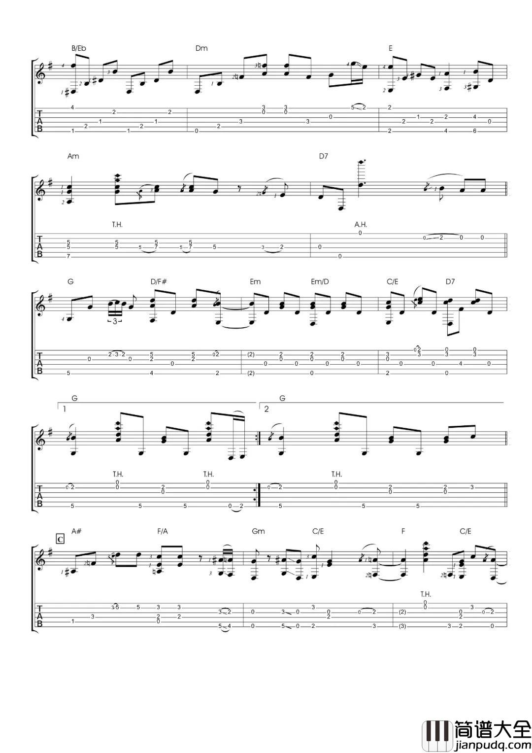 指弹_Tears_in_Heaven_泪洒天堂，真实故事