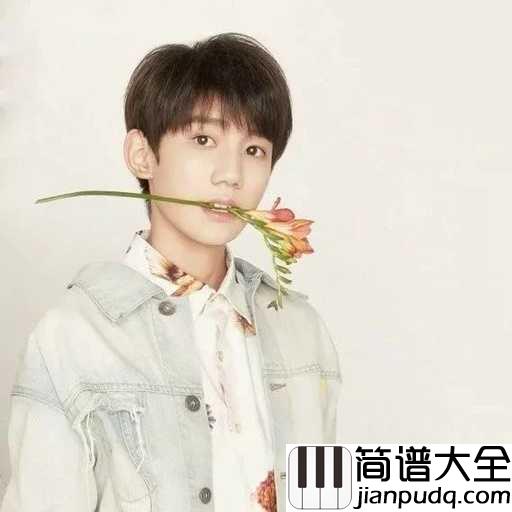 只要有想见的人就不是孤身一人吉他谱_王源_我愿跨过千山万水
