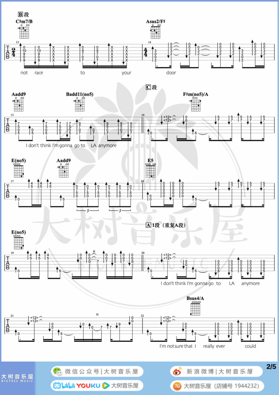 In_Your_Atmosphere吉他谱_John_Mayer_吉他弹唱教学